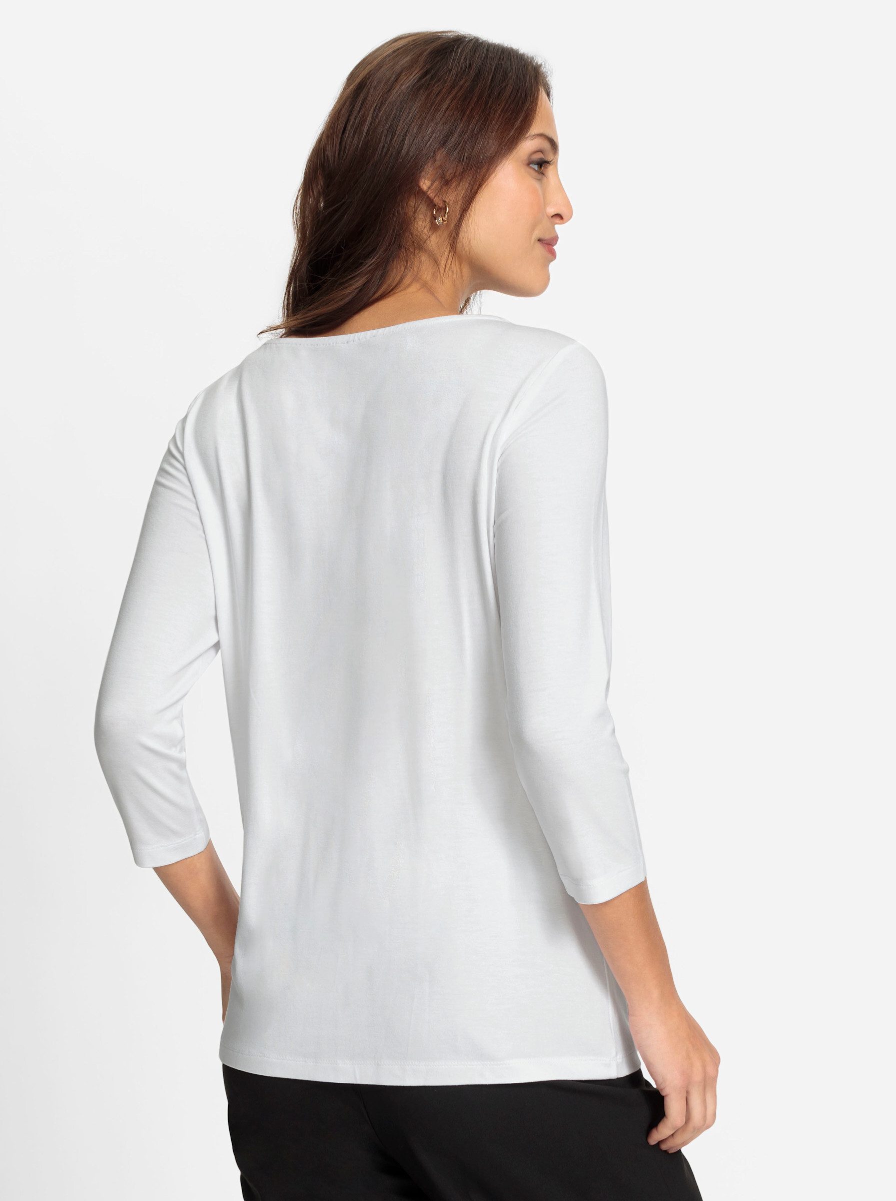 Lady 3/4-Arm-Shirt "3/4-Arm-Shirt" 1 Stk. tlg. günstig online kaufen