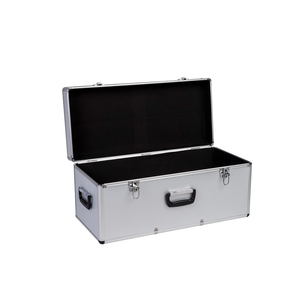 Kreher Werkzeugkoffer Transportkoffer mit Aluminiumrahmen in Silber (Größe wählbar)