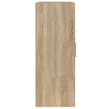 furnicato Wandregal Wandschrank Sonoma-Eiche 69,5x32,5x90 cm Holzwerkstoff
