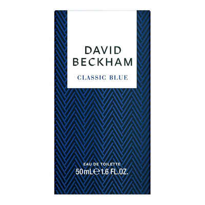 DAVID BECKHAM Eau de Toilette Klassisch Blau Eau de Toilette 50ml