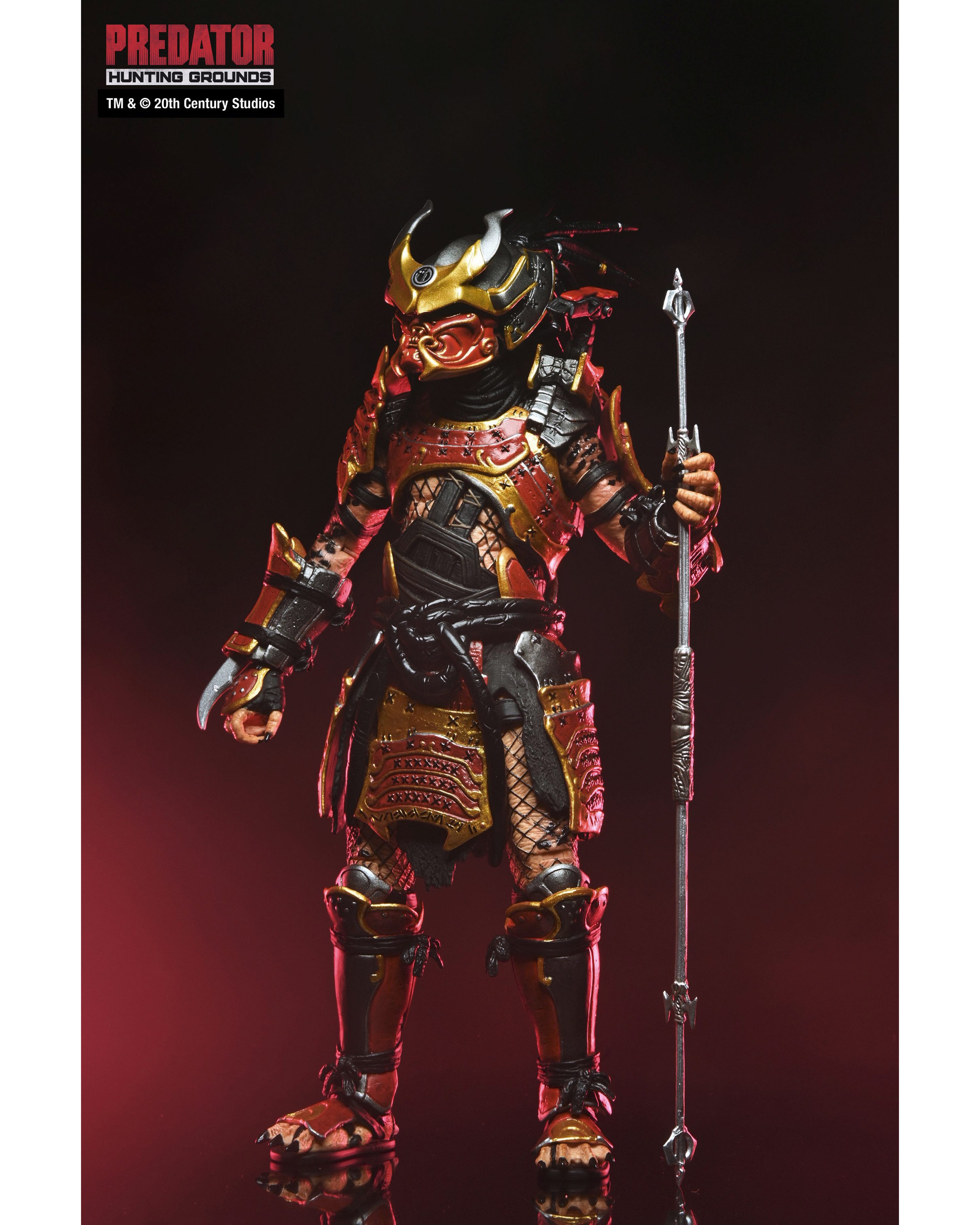 NECA Actionfigur Predator Hunting Grounds 7 Ultimate Samurai Predator