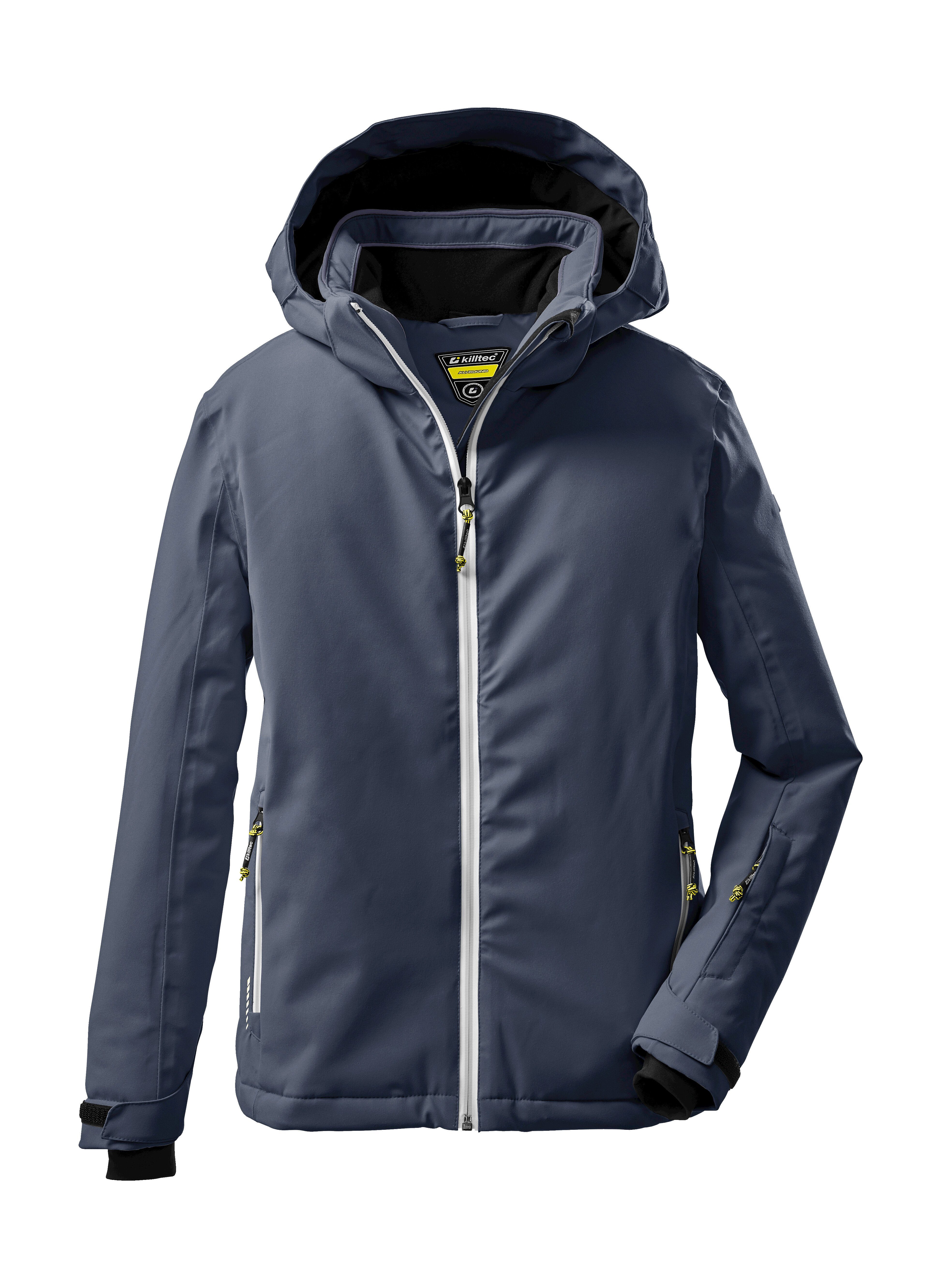 Giacca Da Sci Killtec Ksw 161 Bys Per Bambini - Impermeabile 10.000 Mm, Antivento, Con Cappuccio Staccabile, Color Block