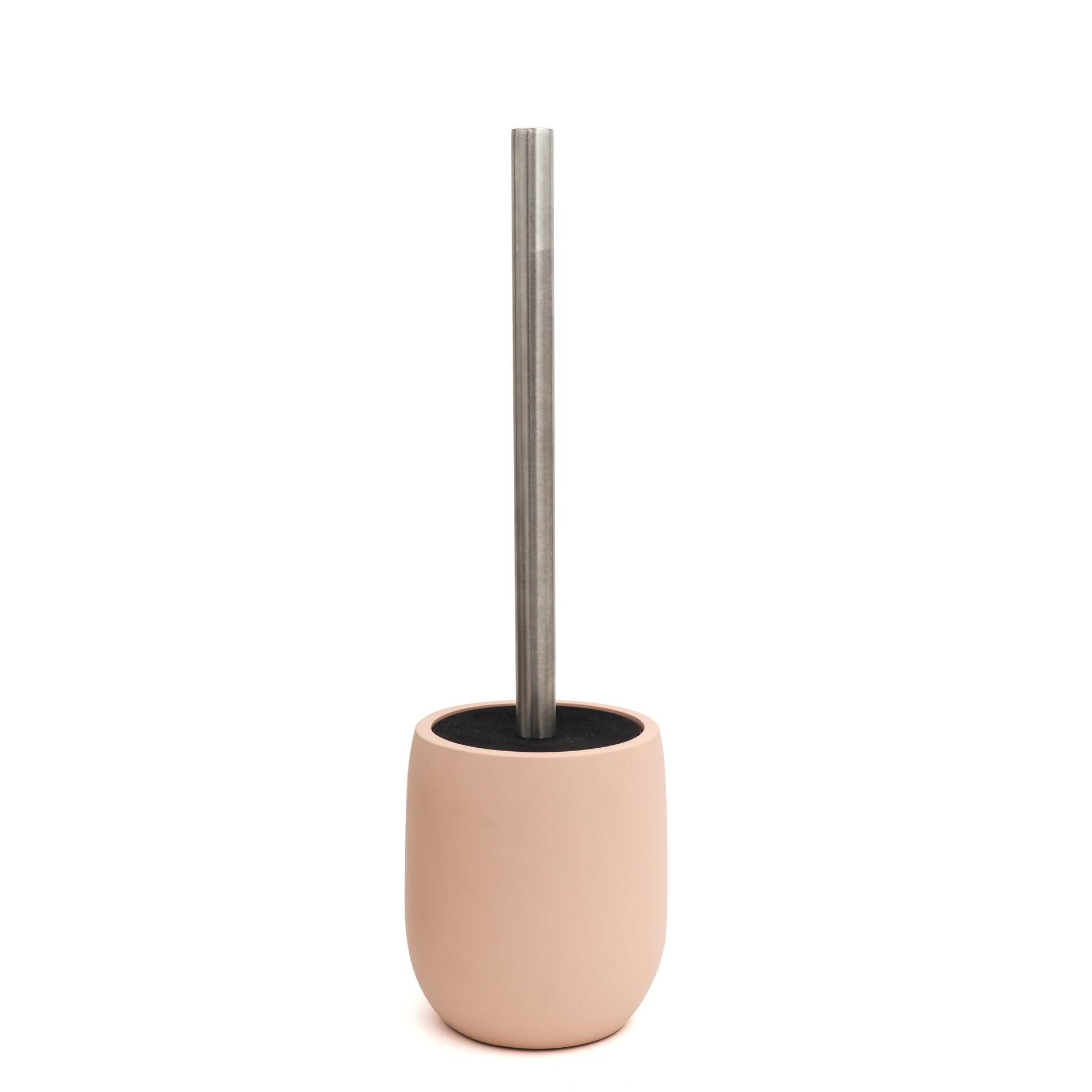 Badaccessoire-Set WC-Bürste Lina rosa