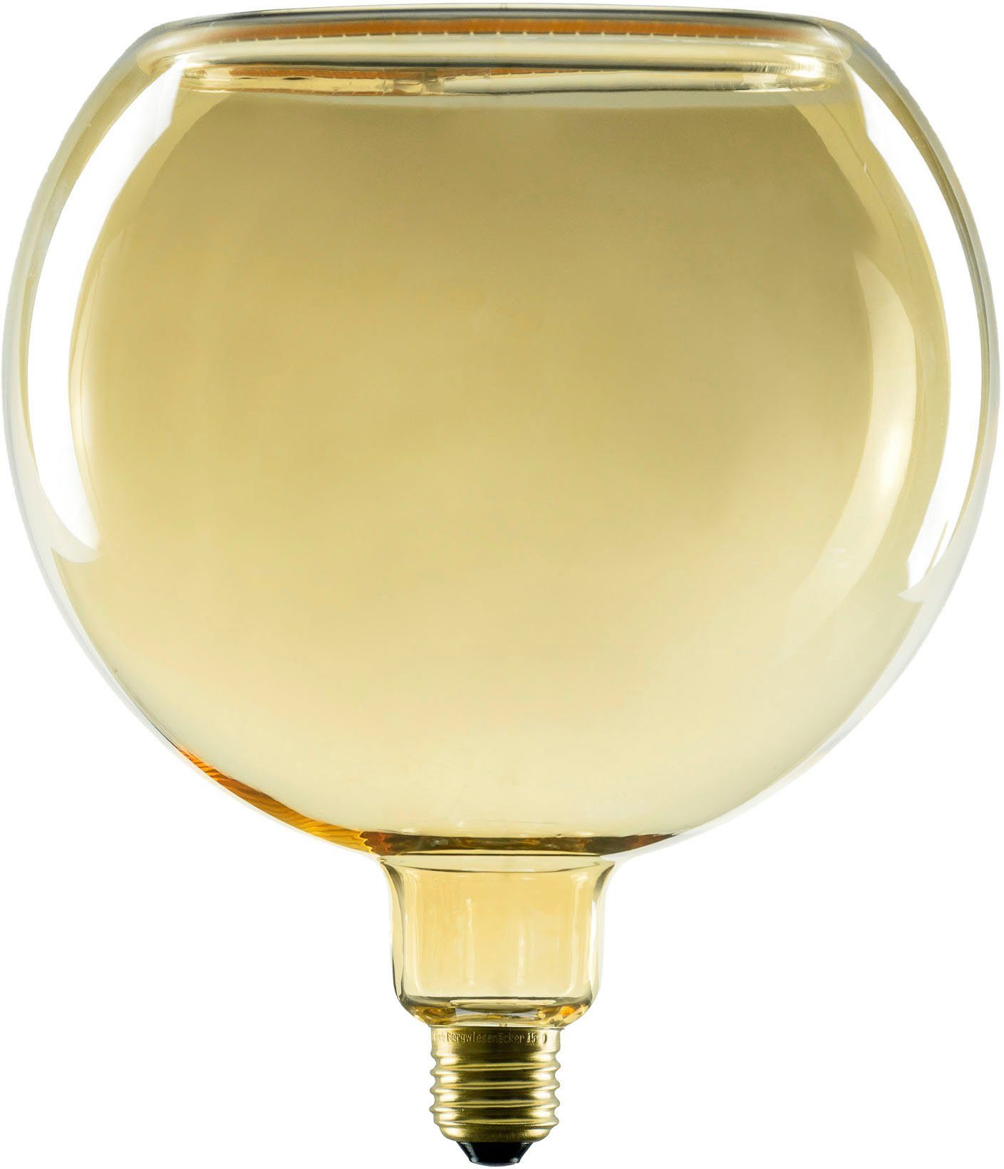 SEGULA LED-Leuchtmittel LED Floating Billard 200, E27, 1 St., Extra-Warmweiß, LED Floating Globe 200 gold, E27, CRI 90, dimmbar