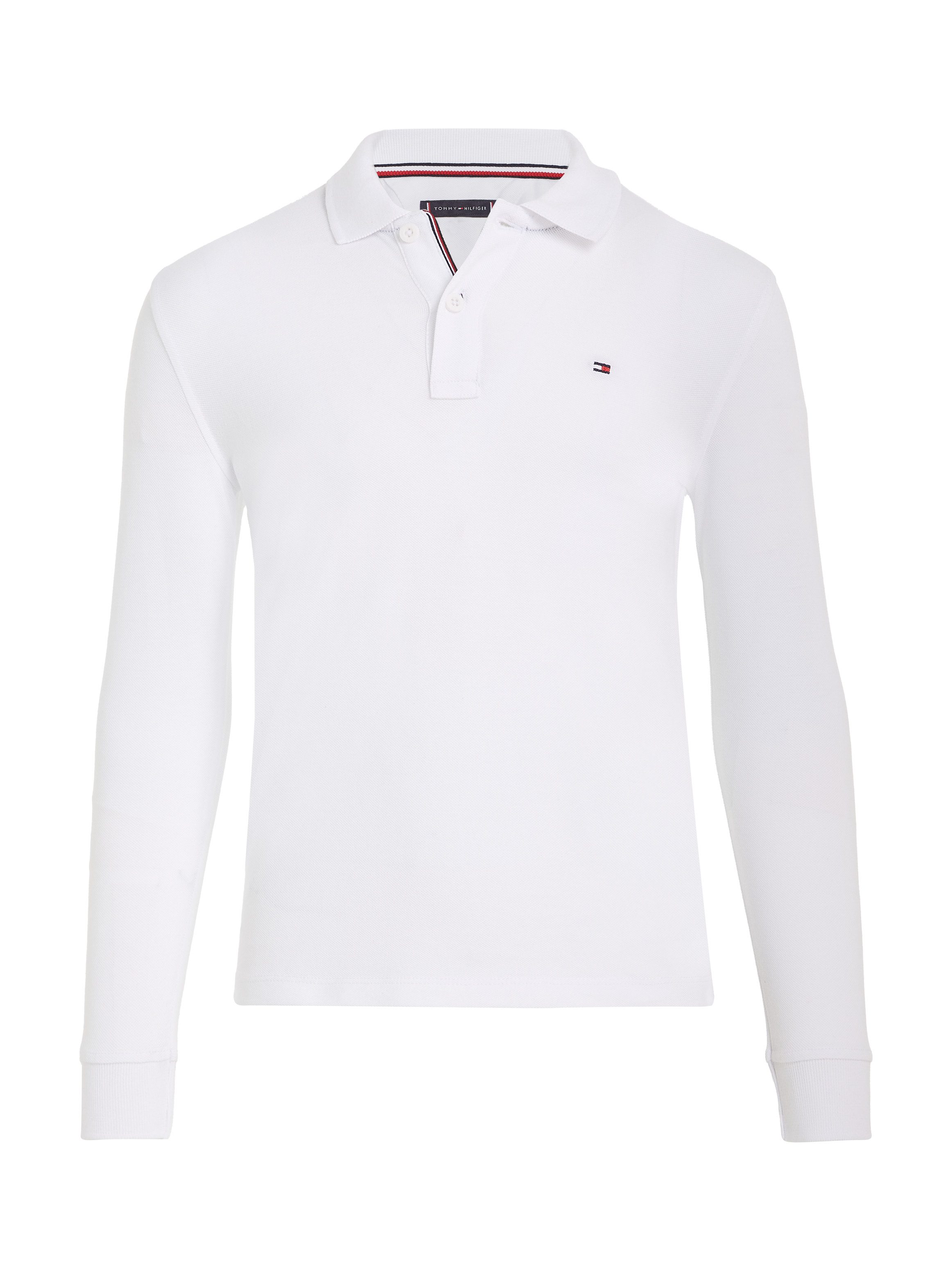 Tommy Hilfiger polo shirt REG POLO LS with logo embroidery