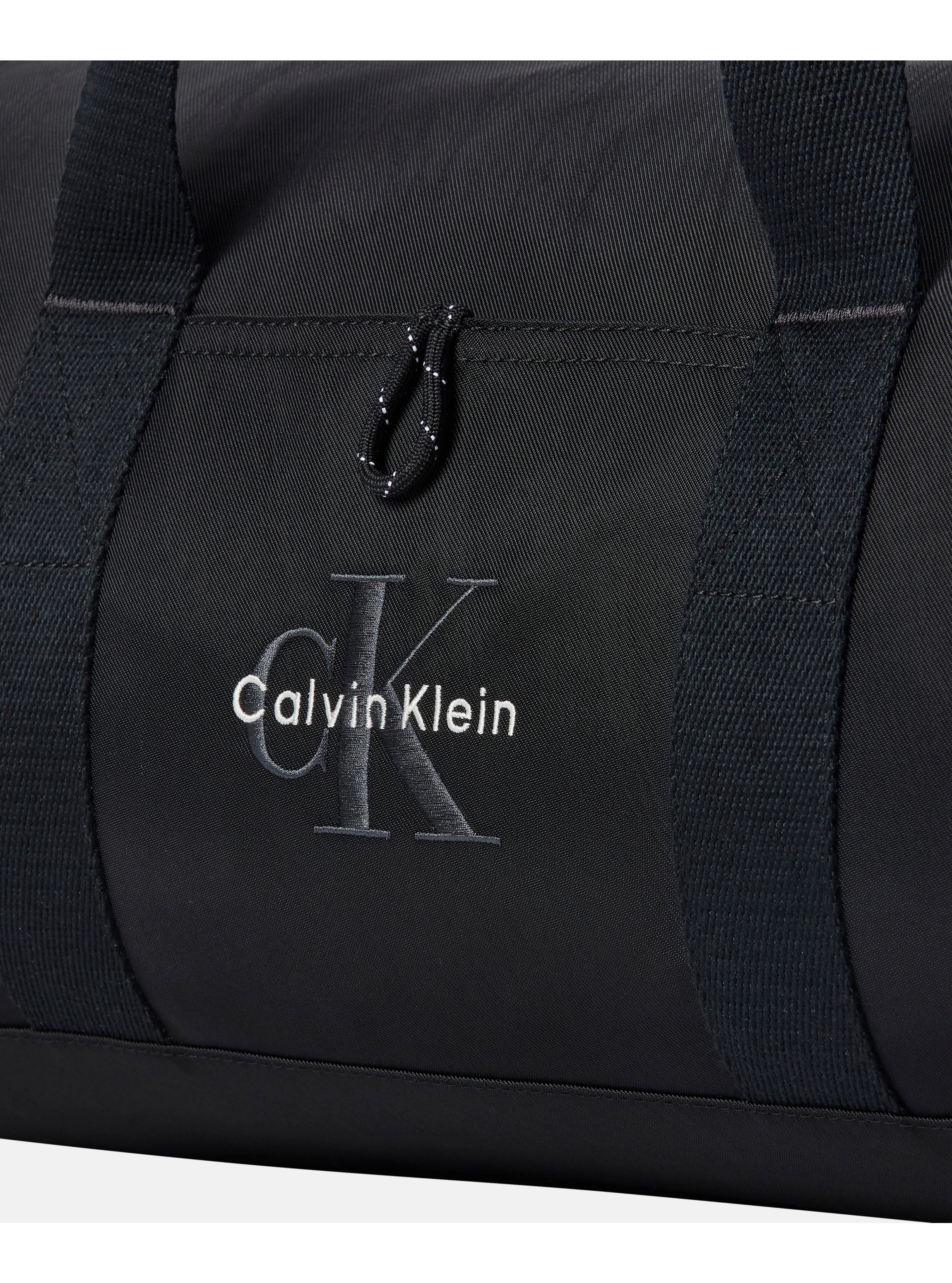 Calvin Klein Weekender BOLD WEEKENDER, Reisetasche, große Umhängetasche, Fitnesstasche mit CK-Logo