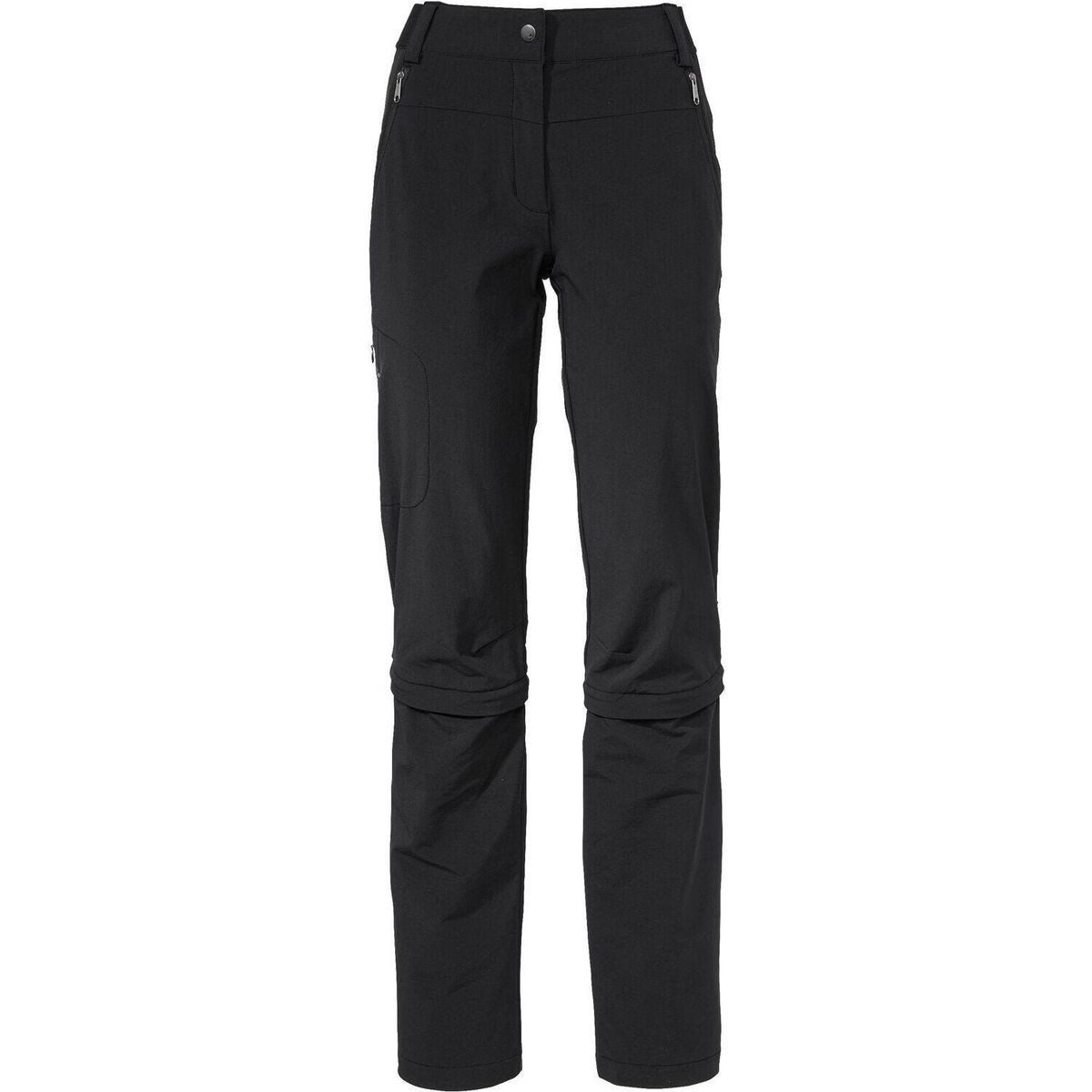 VAUDE Outdoorhose Women's Farley Stretch Capri T-zip Pants III Vielseitige Outdoorhose, wandelbar zur Capri, bietet