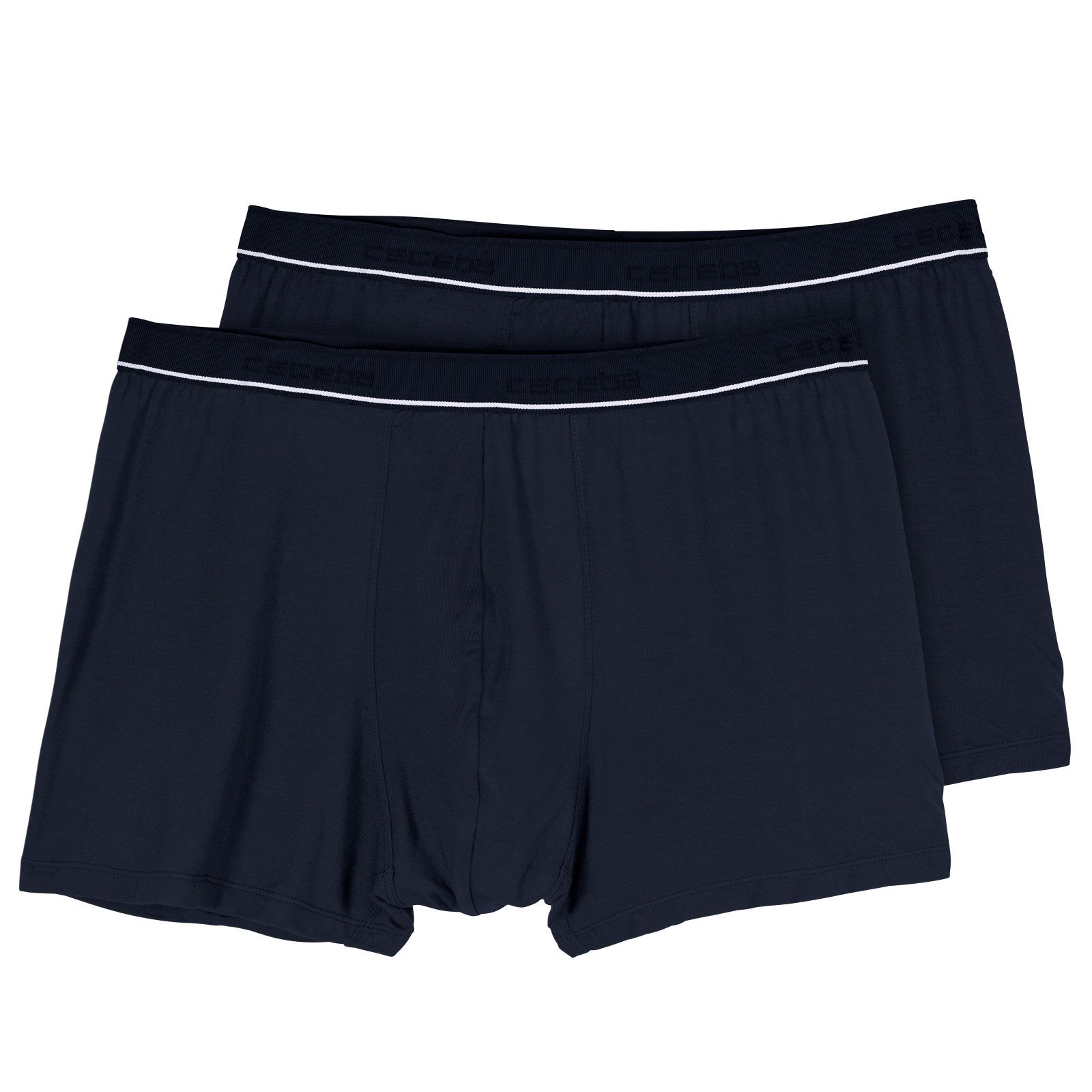 Boxershorts Ceceba Bambus Pants 2er-Pack Übergröße dunkelblau