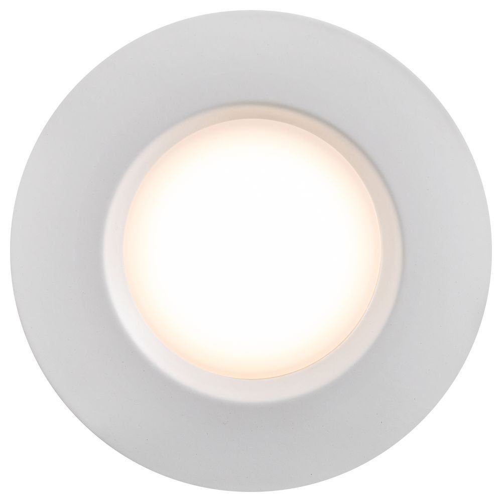 click-licht LED Einbauleuchte IP65 Einbaustrahler, fest warmweiss, Weiß Dorado enthalten: 4,7W Einbauleuchte in LED Einbaustrahler Ja, keine 345lm Leuchtmittel verbaut, rund, LED, Angabe