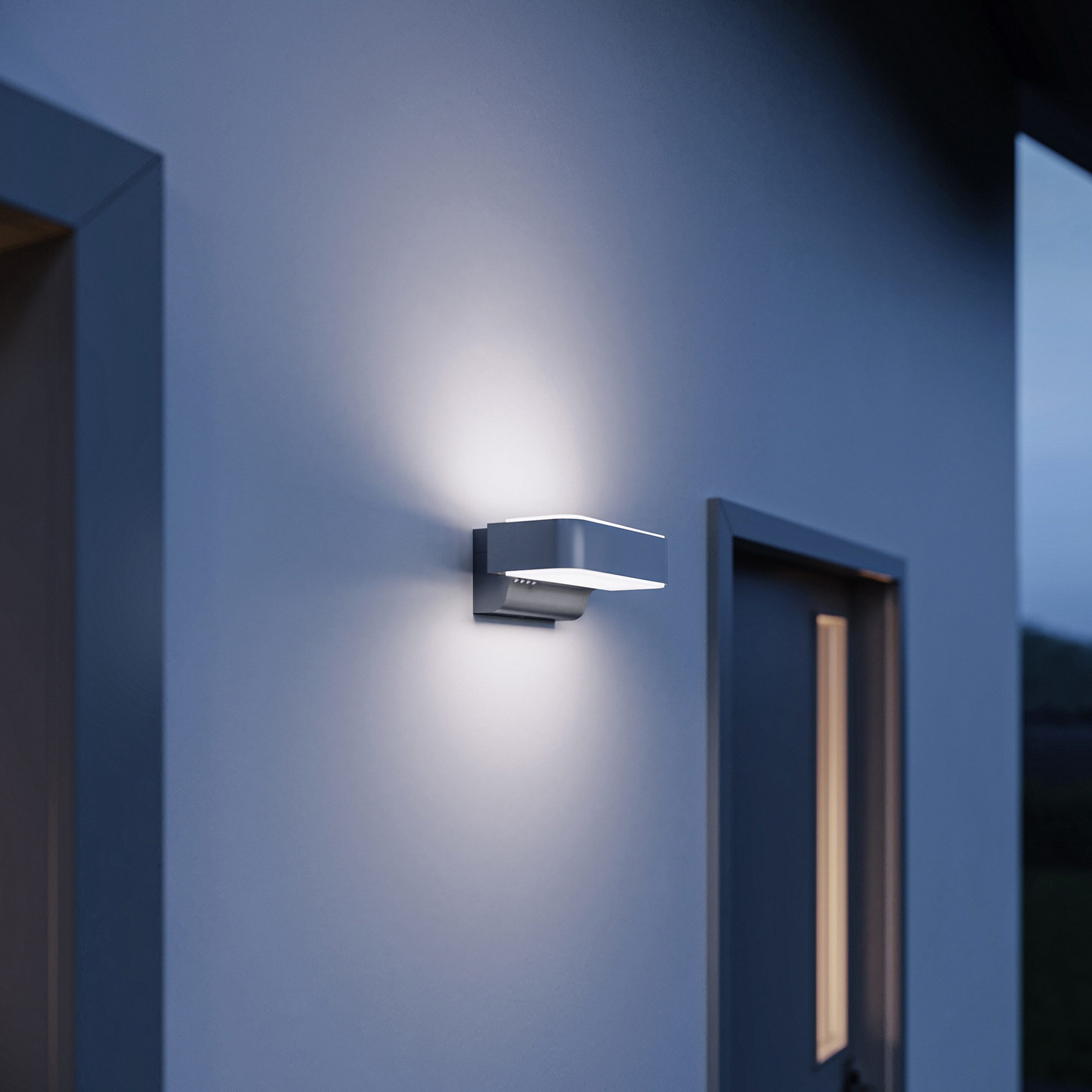 STEINEL L 810 SC LED-Sensor-Wandleuchte, anthrazit günstig online kaufen