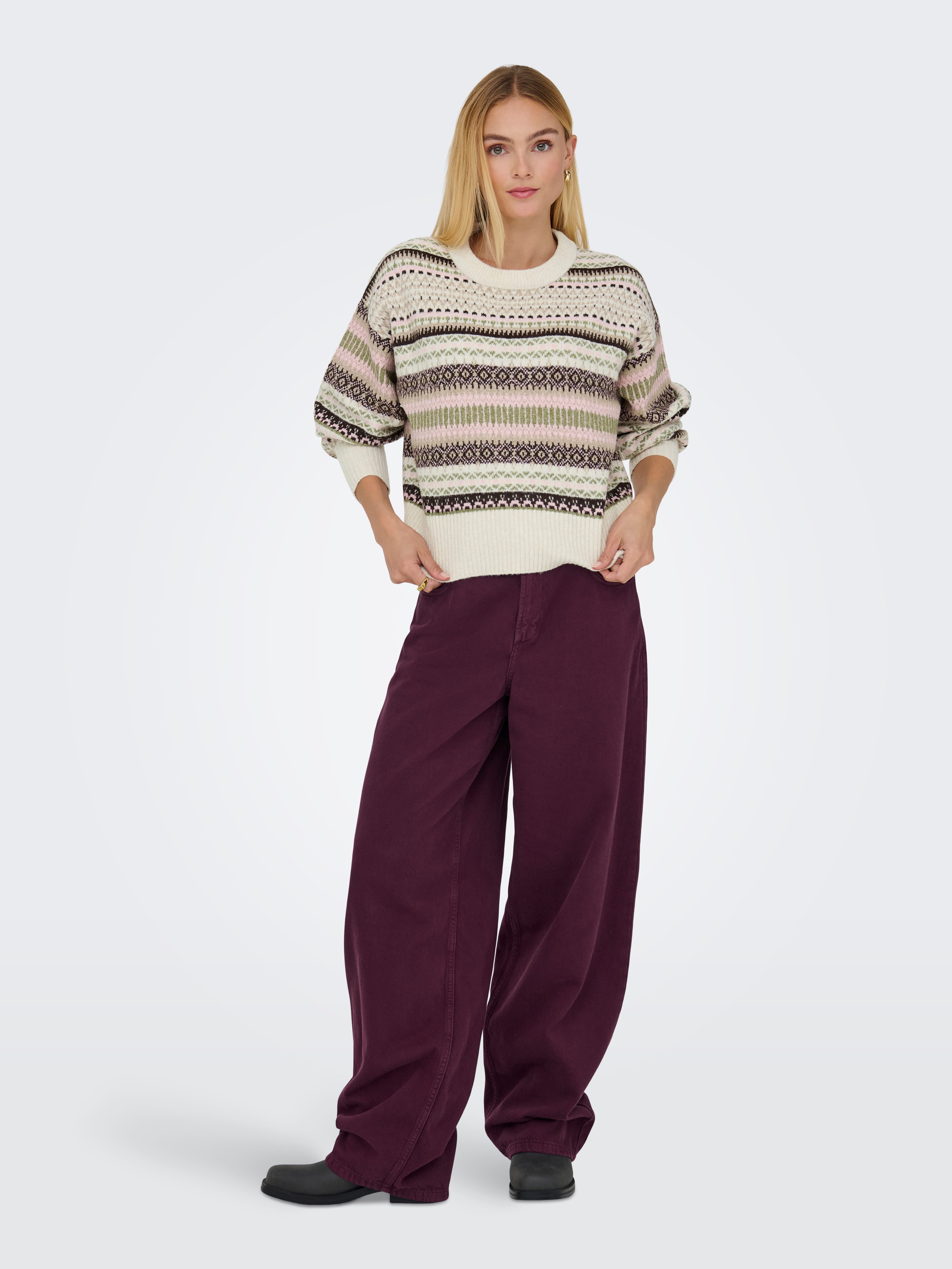 ONLY Strickpullover ONLARIANNE L/S PULLOVER KNT NOOS