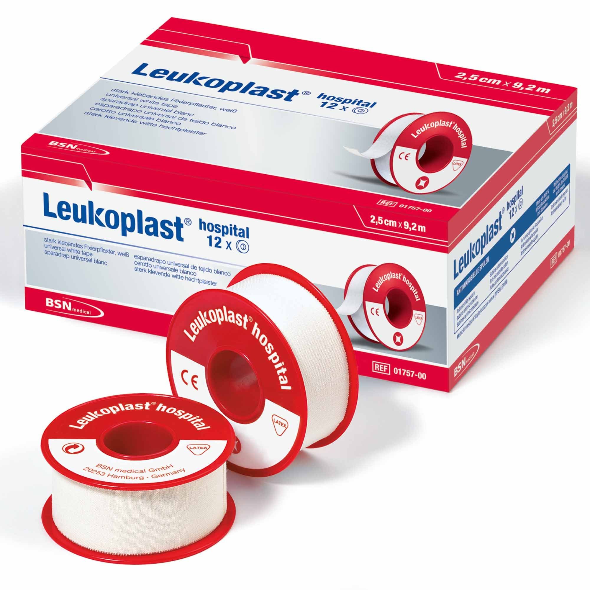 BSN medical GmbH Wundpflaster Leukoplast Hospital (12 St)