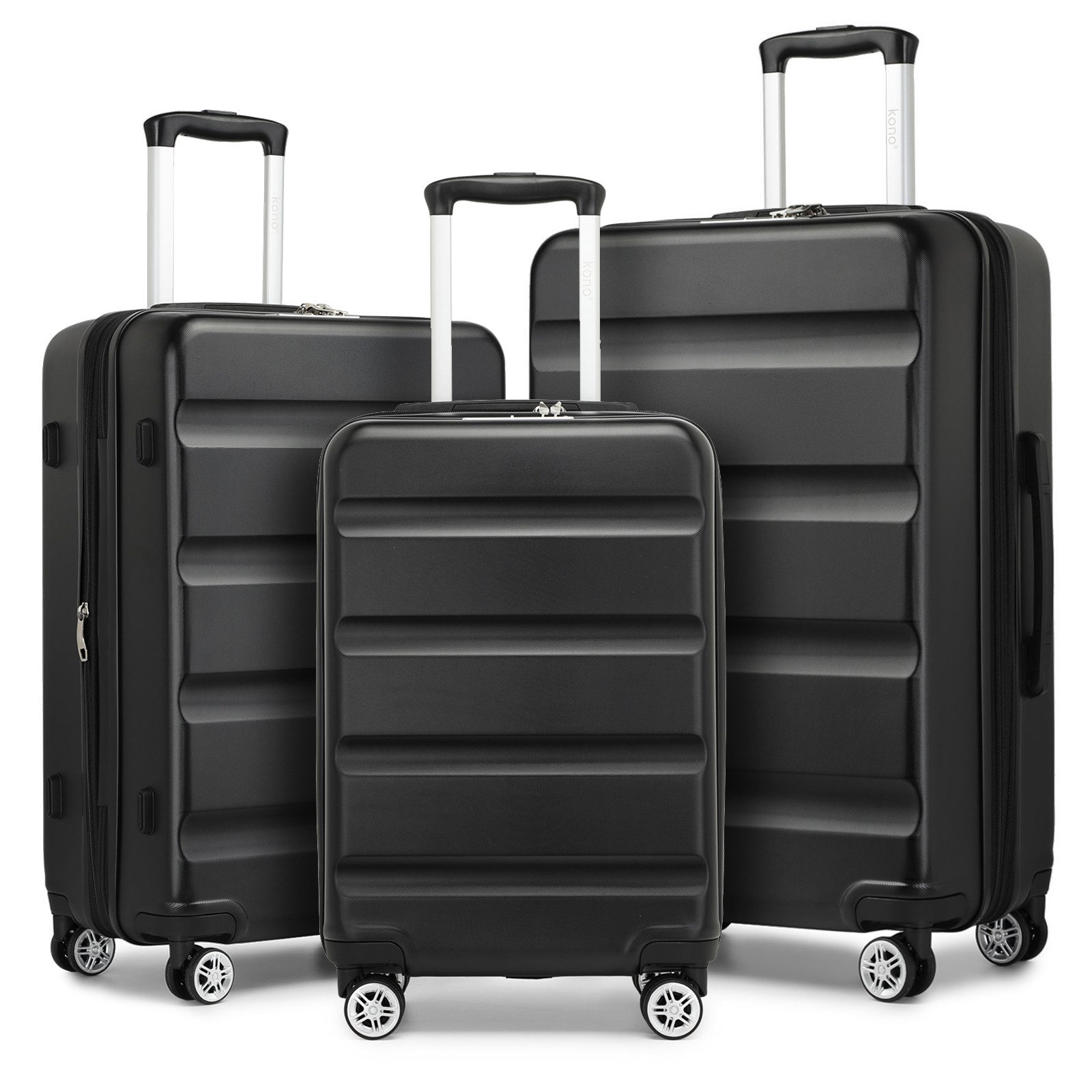 KONO Handgepäckkoffer Leichter Hartschalen-Trolley mit TSA-Schloss günstig online kaufen