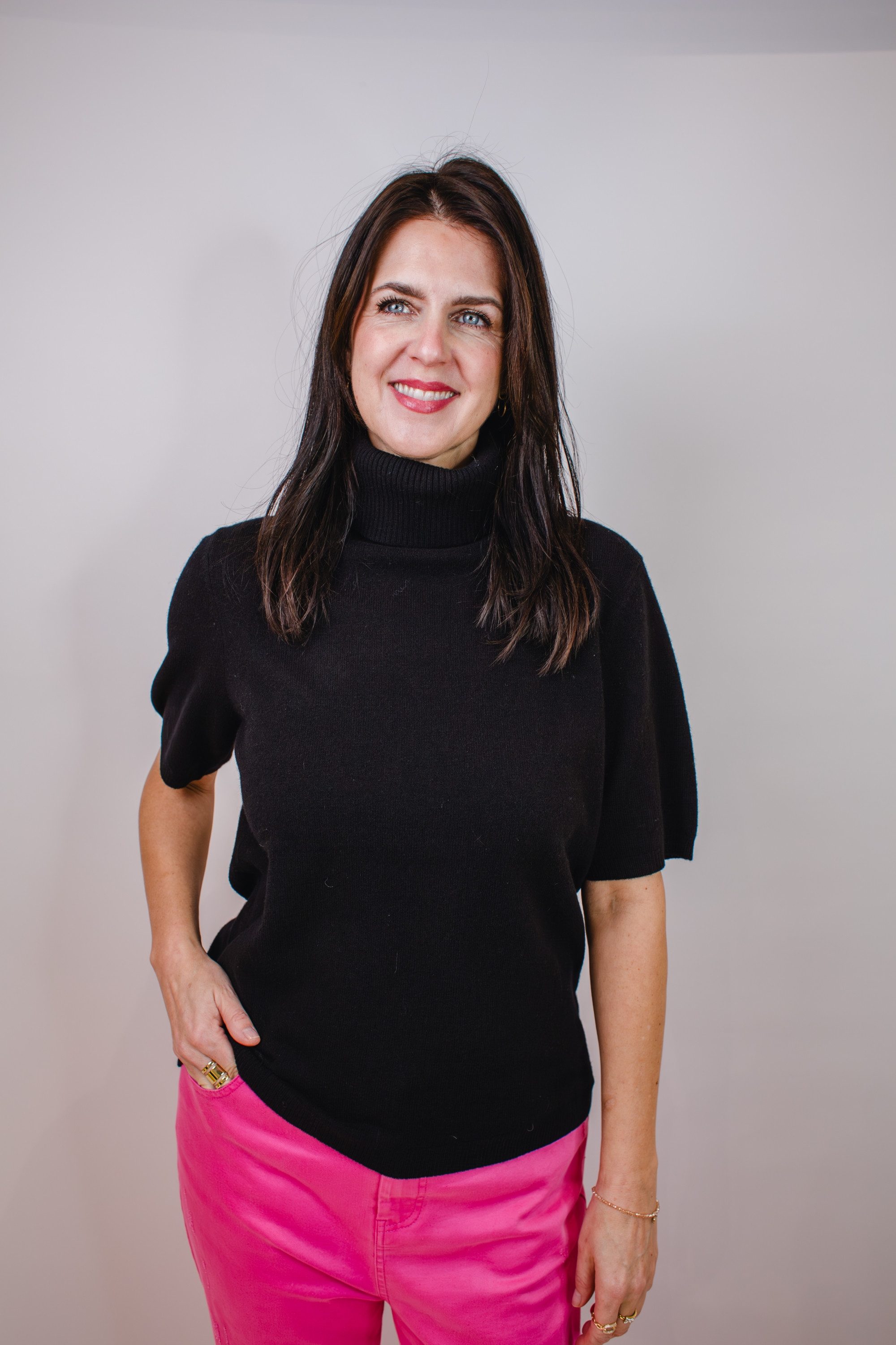 Wollpullover Pullover Catnoir schwarz