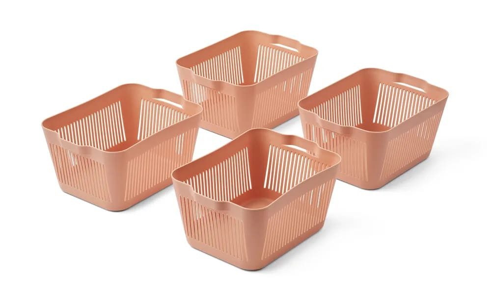 Liewood Aufbewahrungskorb Liewood Korb - Makeeva, S 4-Pack, Farbe: Tuscany rose