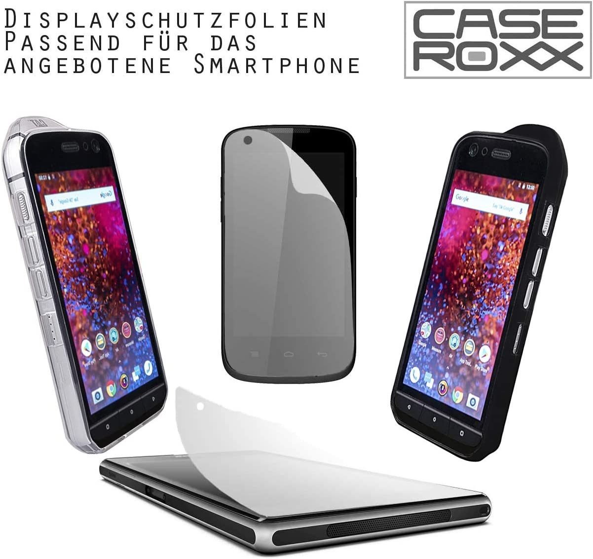 caseroxx Handyhülle TPU-Hülle für Gigaset GX4 / GX4 Pro Gerätabhängig 5,0 - 7,0 Zoll, dünn und flexibel