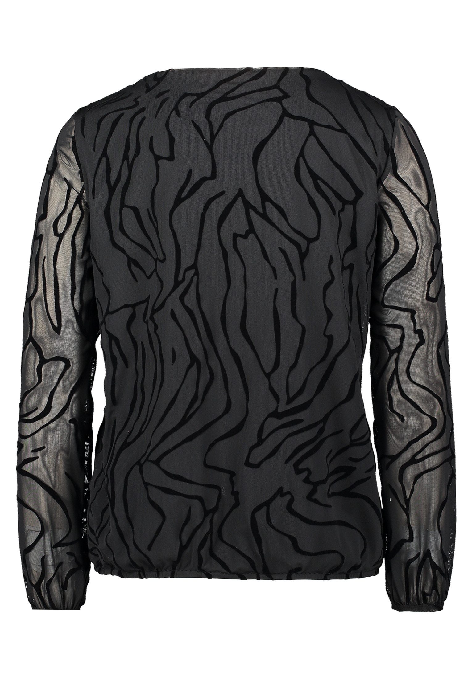 Betty&Co Kurzarmshirt Damen Blusenshirt mit Raffung günstig online kaufen