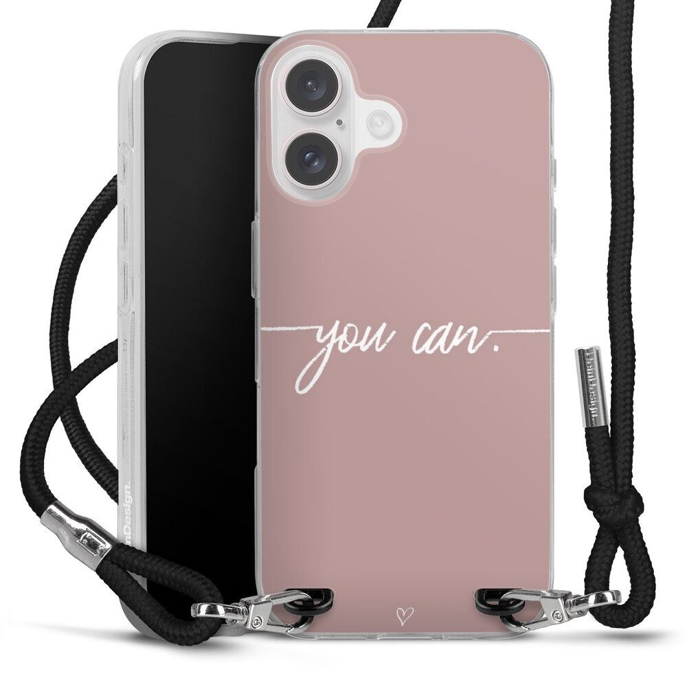 DeinDesign Handyhülle Spruch Sprüche Motivation You Can, Apple iPhone