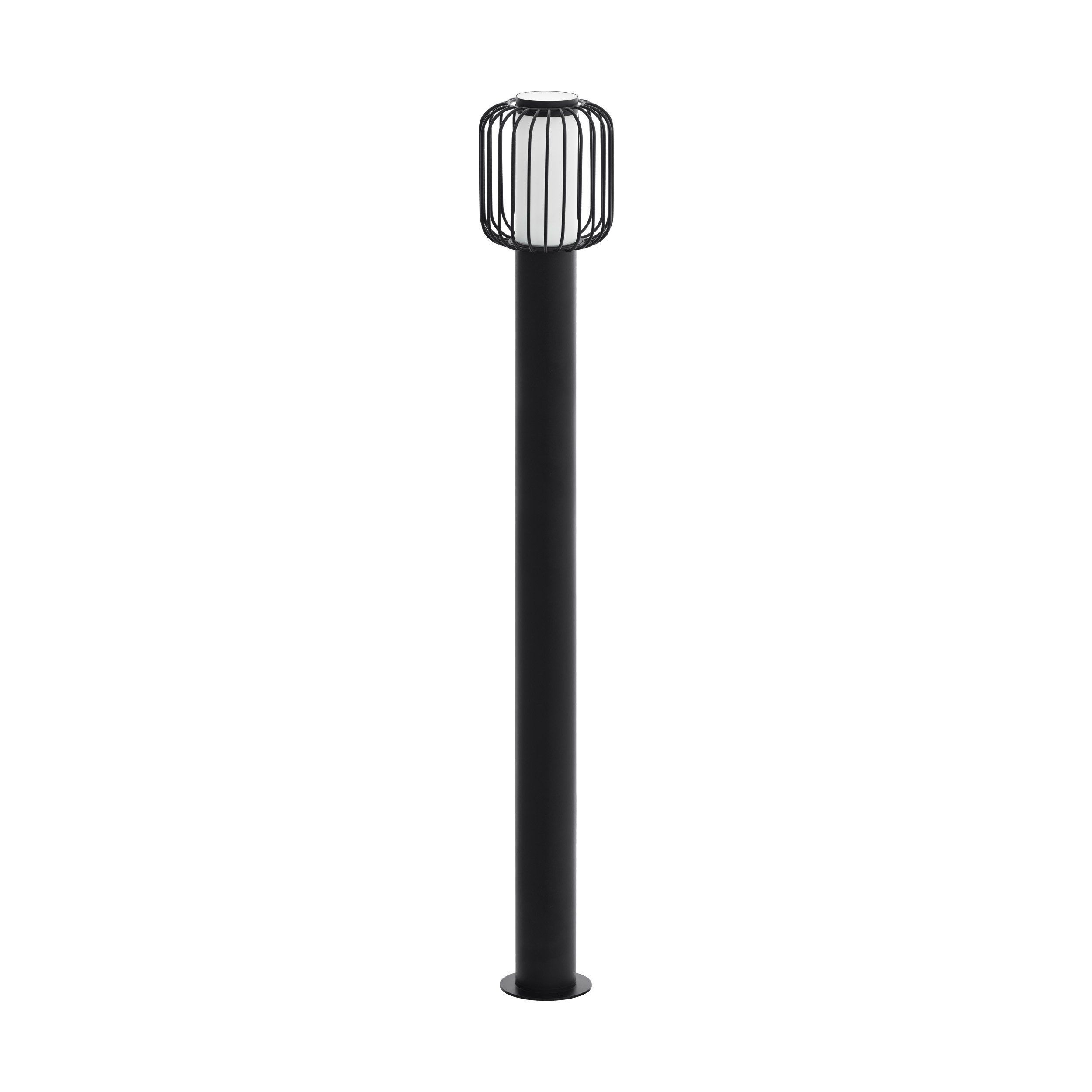 EGLO LED Stehlampe Ravello, Leuchtmittel exklusive, Stehleuchte - H110 x Ø16,5 cm - schwarz - 1X28W exkl.