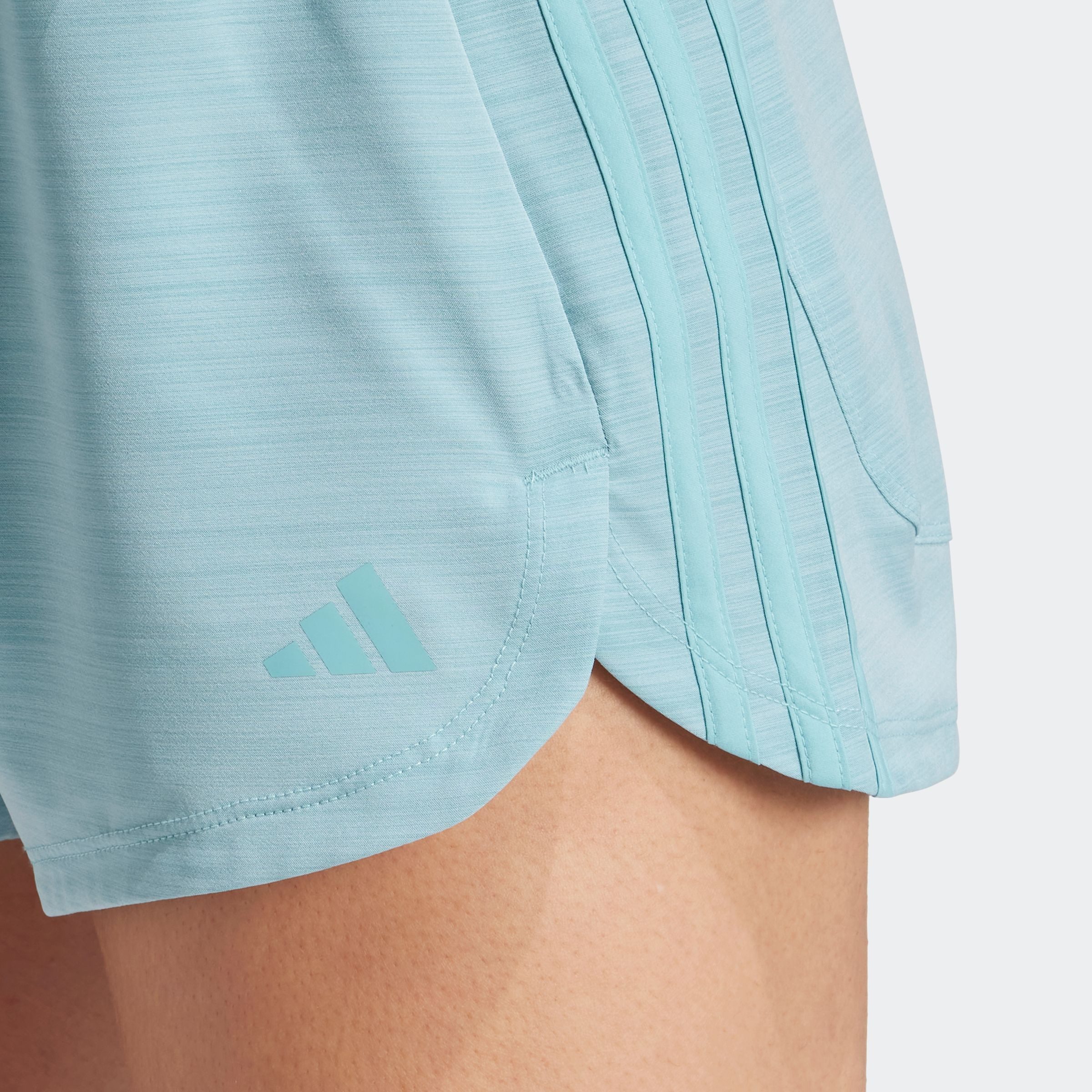 adidas Performance Shorts PACER WVN HIGH Woven Trainingsshorts mit hohem Bund