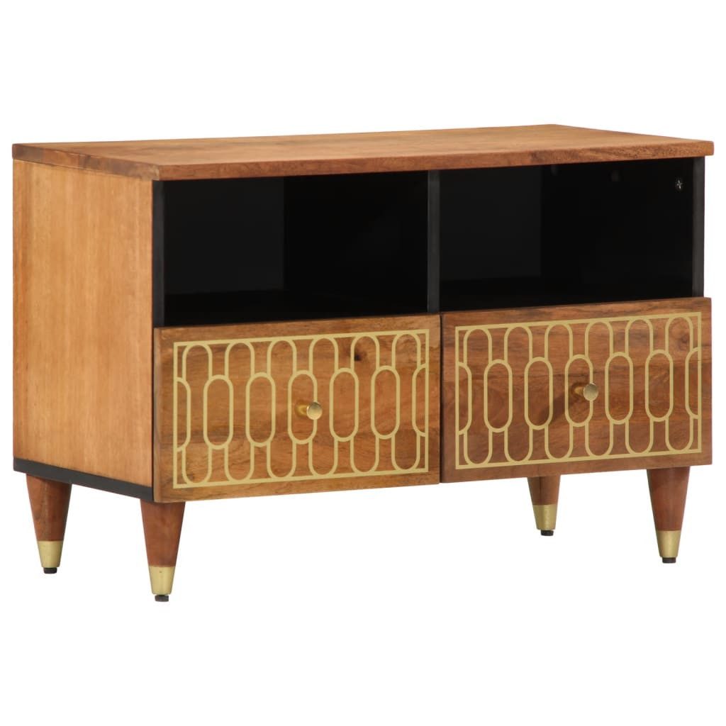 vidaXL TV-Schrank TV Schrank Sideboard Schrank Kommode 70x33x46 cm Massivholz Mango