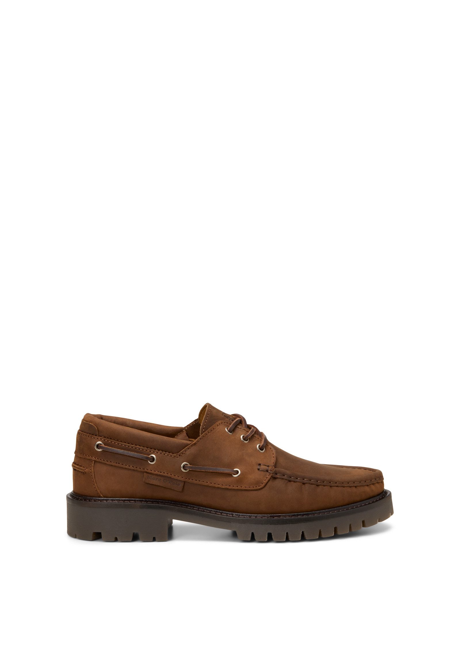 Marc O'Polo aus geöltem Veloursleder Bootsschuh