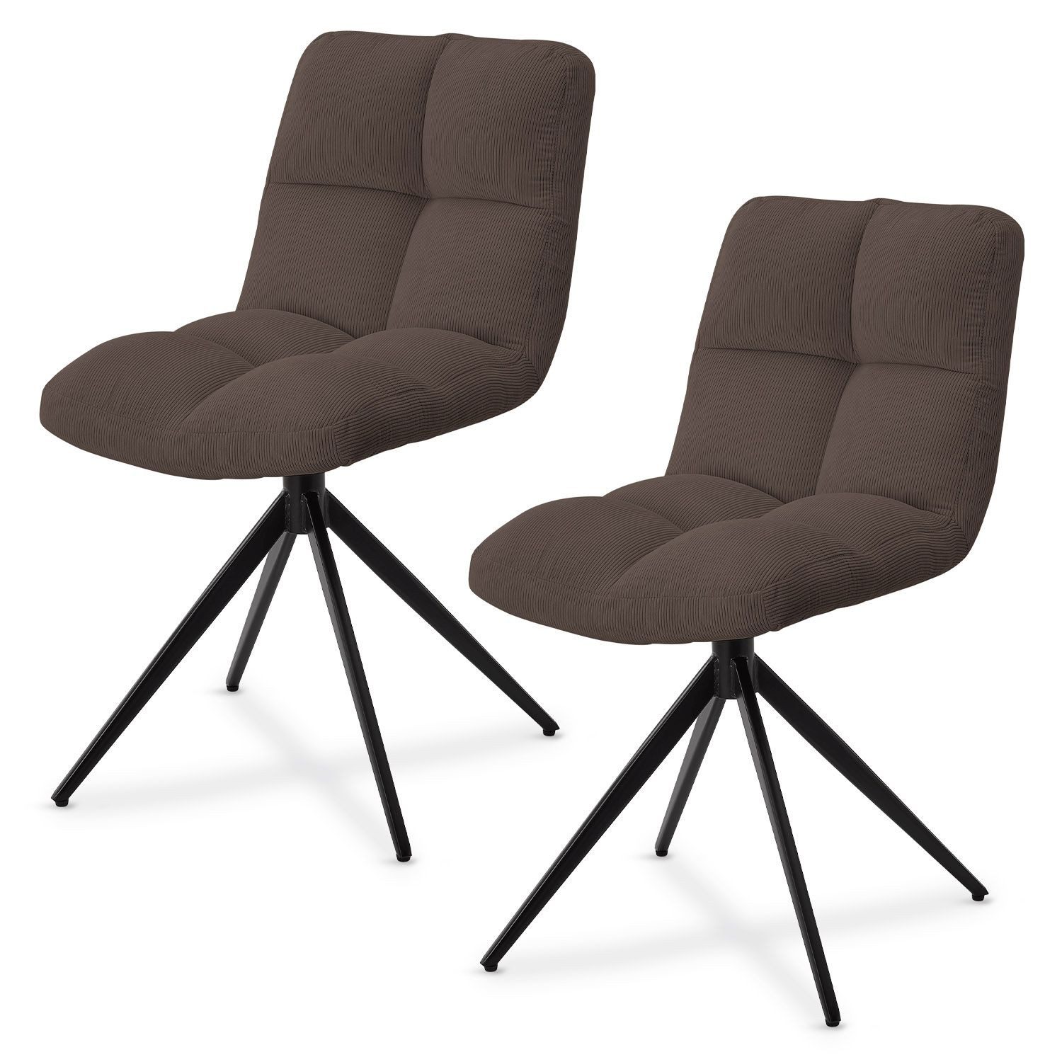 Juskys Esszimmerstuhl Dallas (2 St), 2er günstig online kaufen