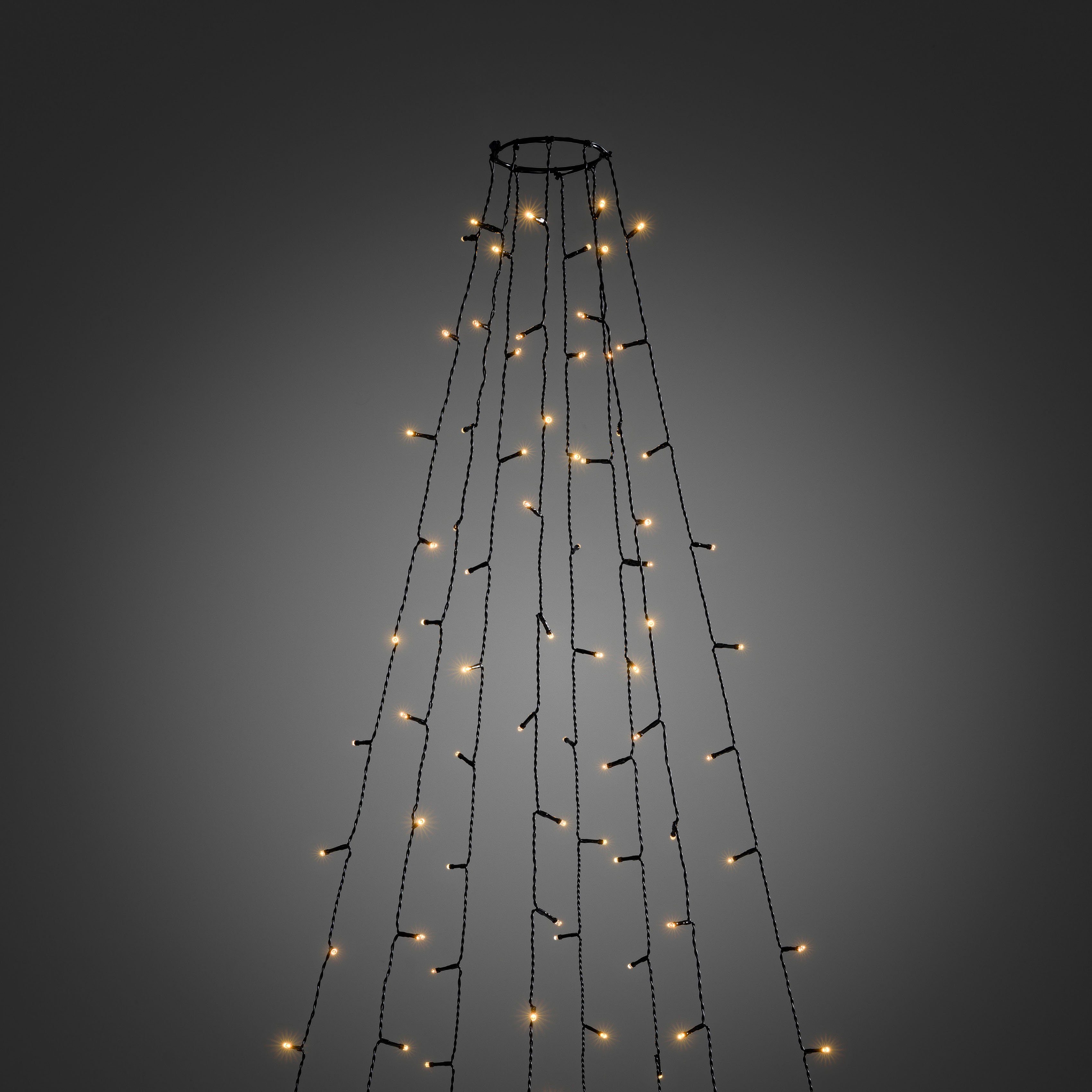 LED-Baummantel, 30 240-flammig, mit 11, LED 8 Stränge Lichterkette à KONSTSMIDE Ø Dioden Ring