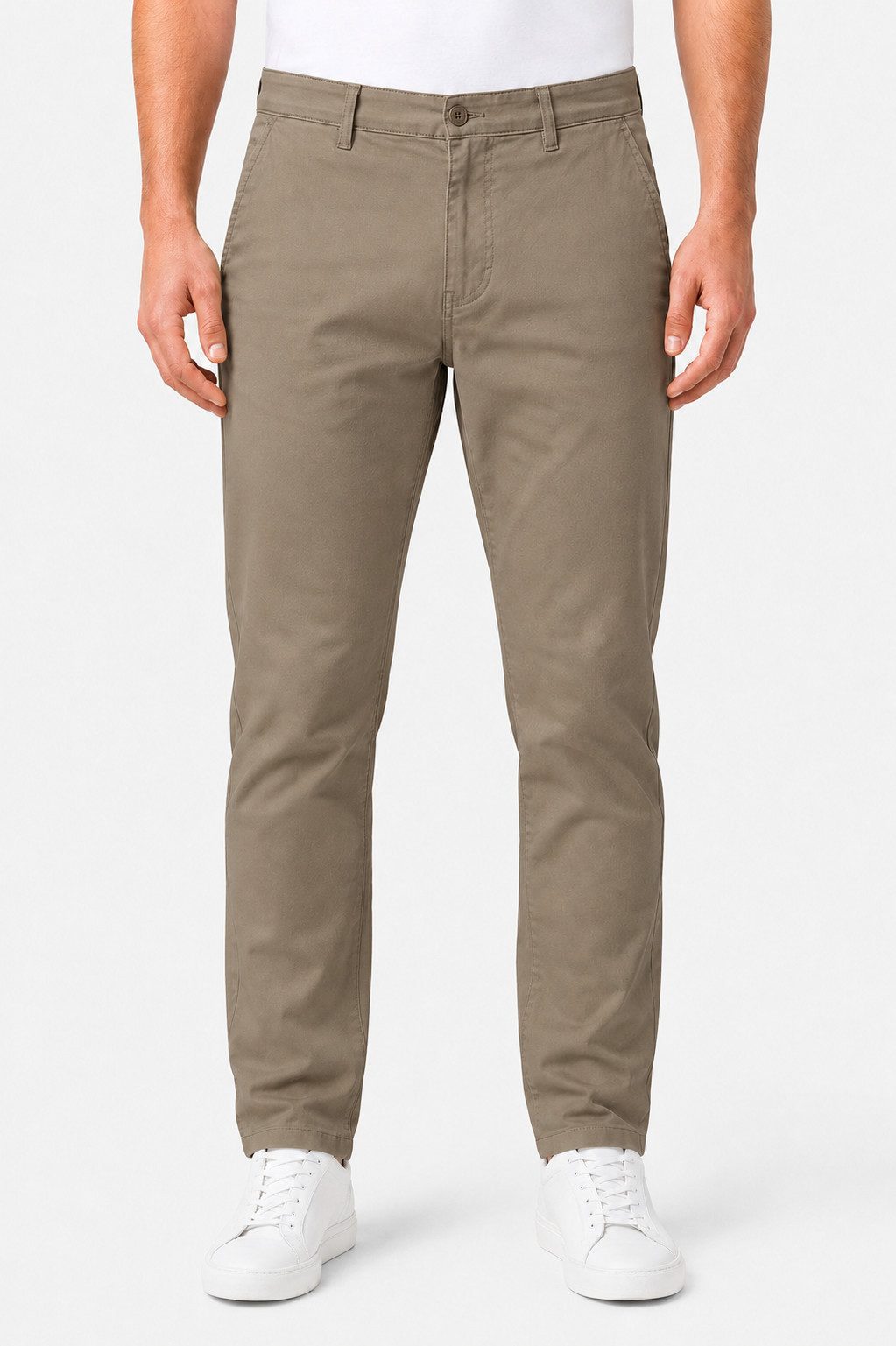 Smith & Solo Chinohose für Herren, Chino Hosen Herren mit Stretch, Modern Fit Hose Stretch-Komfort