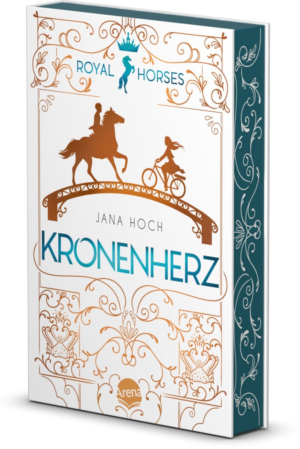 Royal Horses (1). Kronenherz / Jana Hoch, Band 1 der romantischen und royalen Pferde-Trilogie ab 12. Mit Farbschnitt – nur in der 1. Auflage
