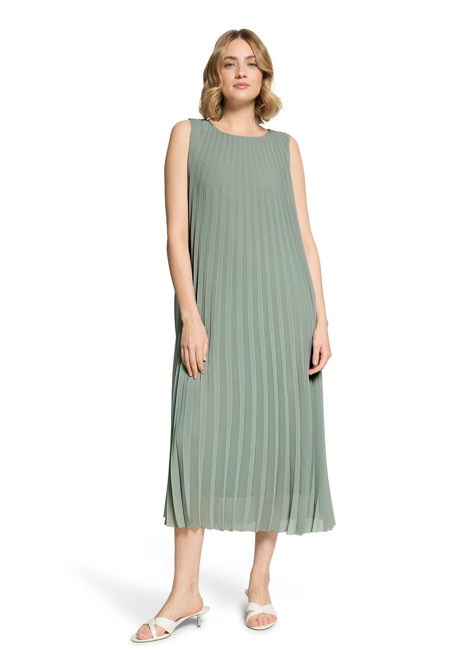 Betty&Co Maxikleid Damen mit Plissee