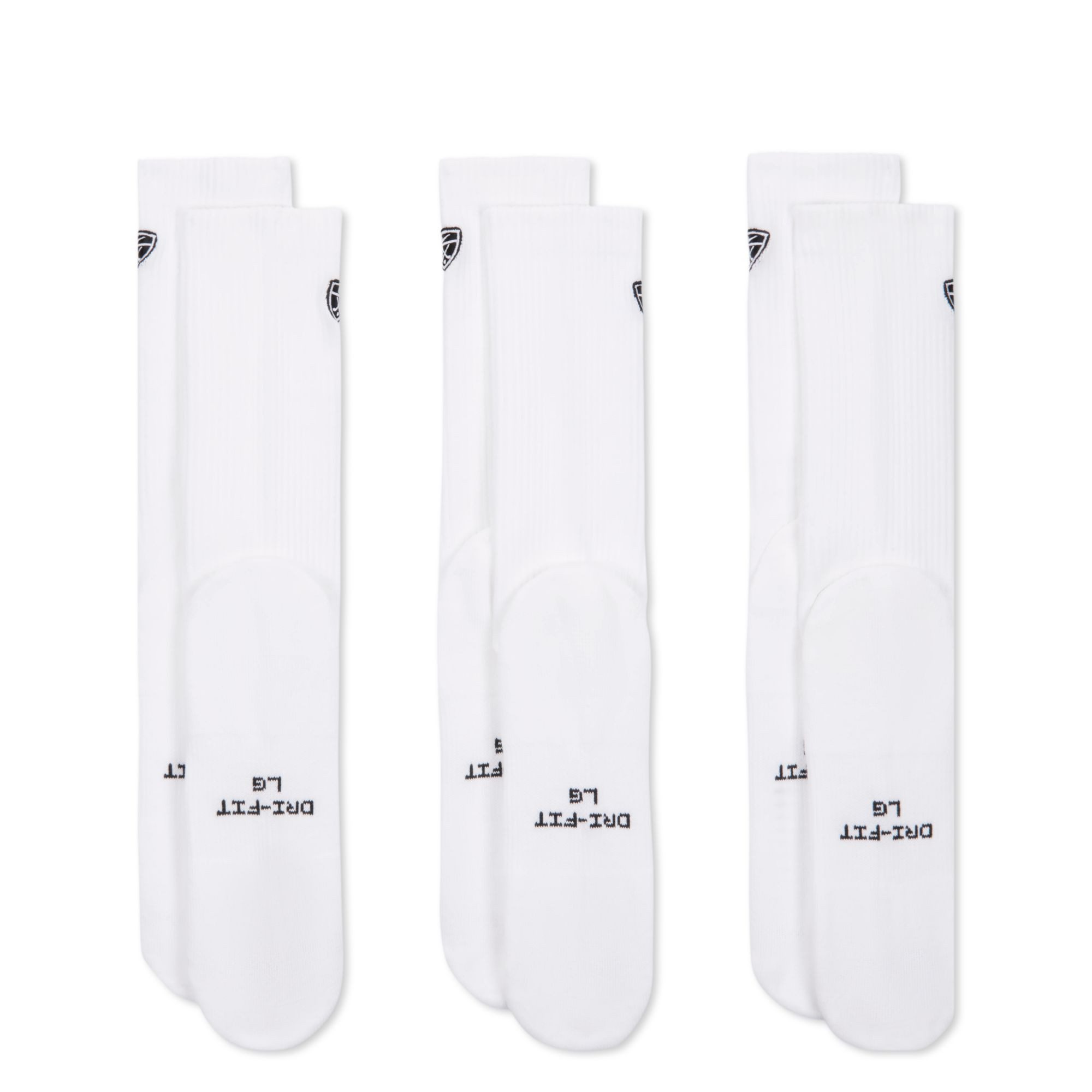 Nike Sportsocken U NK ED ELVD CRW 3P GOLF-144 für sportliche Aktivitäten, sportlicher Stil, angenehmes Tragegefühl