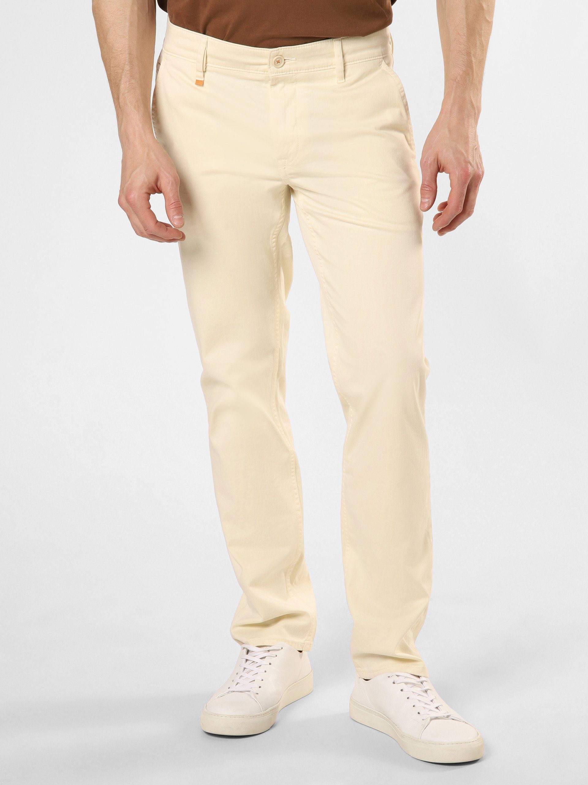 BOSS Chinos ecru Schino-Slim D ORANGE