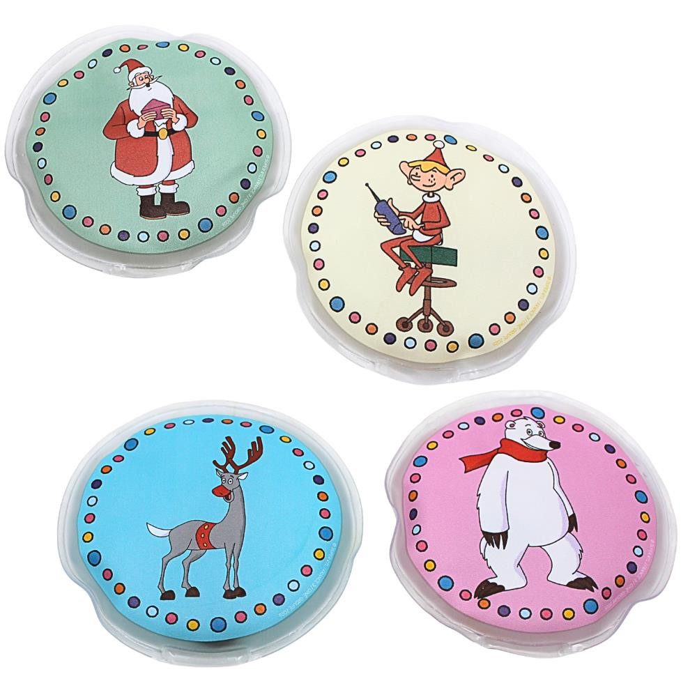 Wurm Handwärmer Weihnachtsmann & Co. KG, 4er Set Taschenwärmer, Handwärmer, Heizpads, 4-tlg.