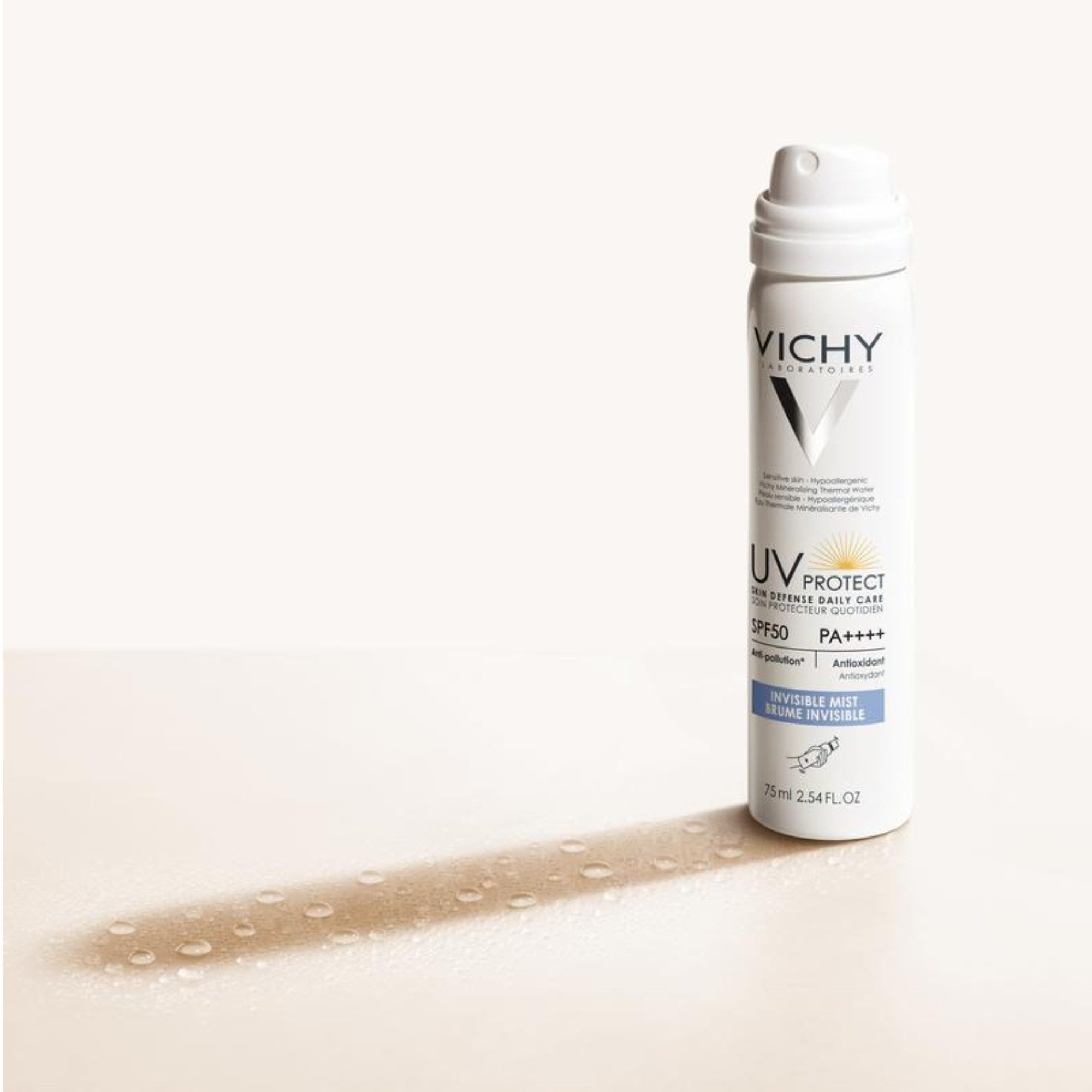Vichy Sonnenschutzpflege Skin Defense Daily Care Sonnen-Spray 2x75ml, 2-tlg., LSF 50, PA++++