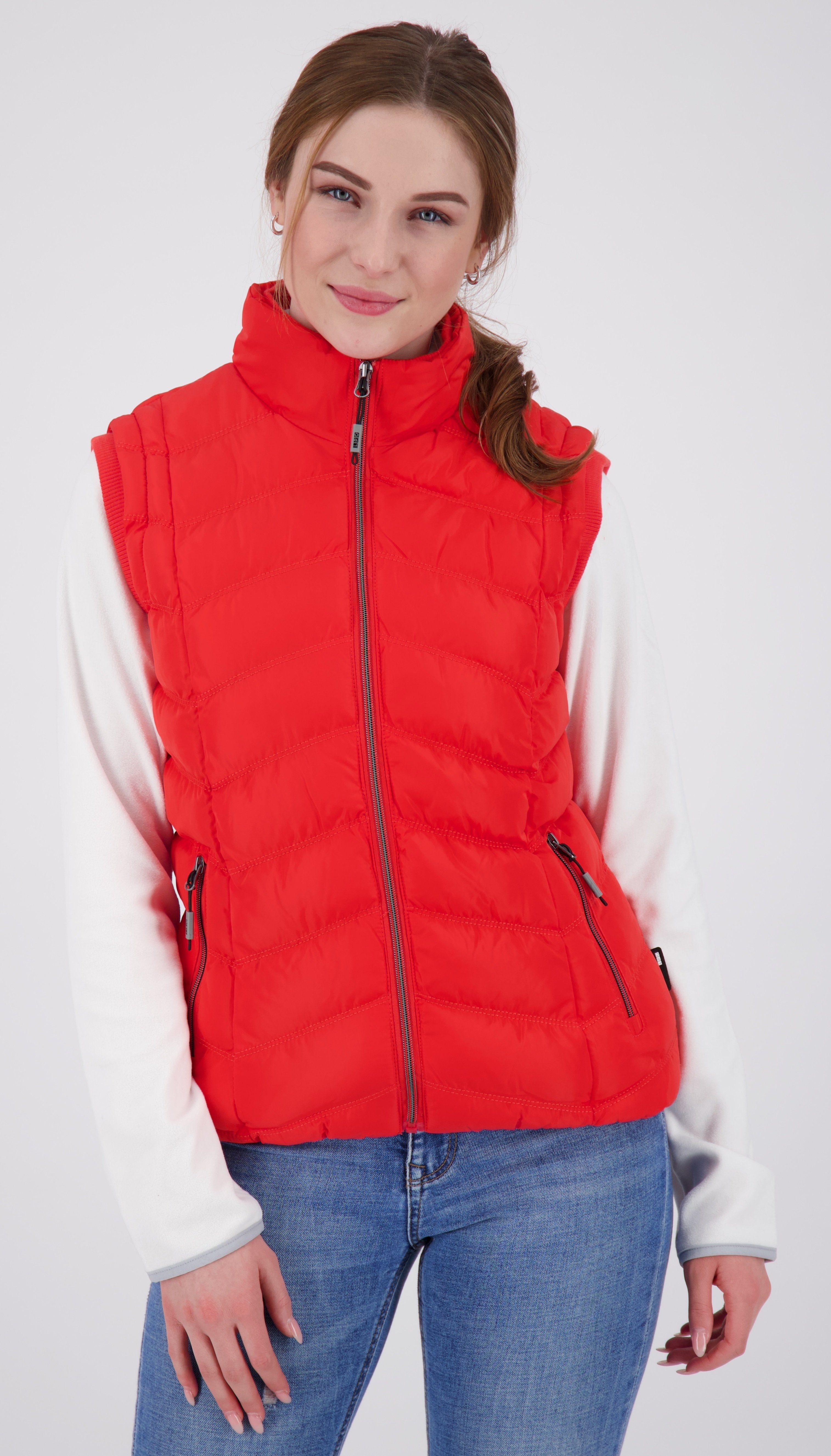 DEPROC Active Steppweste ELKLANDS II VEST WOMEN CS auch in Großen Größen erhältlich hibiscus