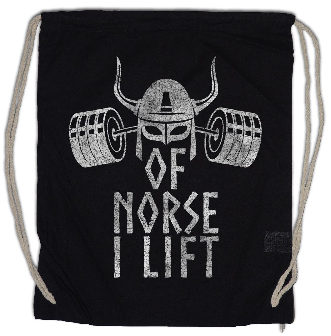 Urban Backwoods Turnbeutel Of Norse I Lift Turnbeutel Thors Hammer Mjölnir Body Building Wikinger (1-tlg), Vikings Training Gym Fitnessstudio