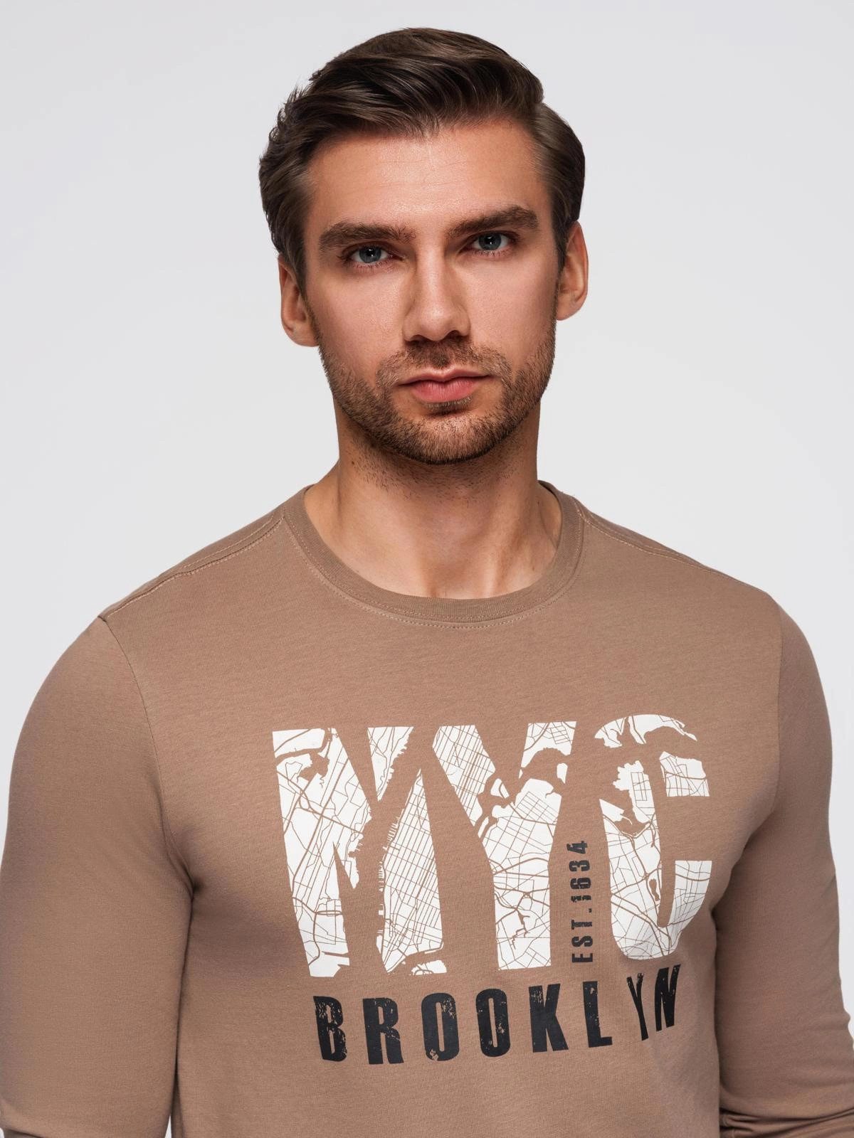 OMBRE Longsleeve Herren-Longsleeve mit urbanem Print