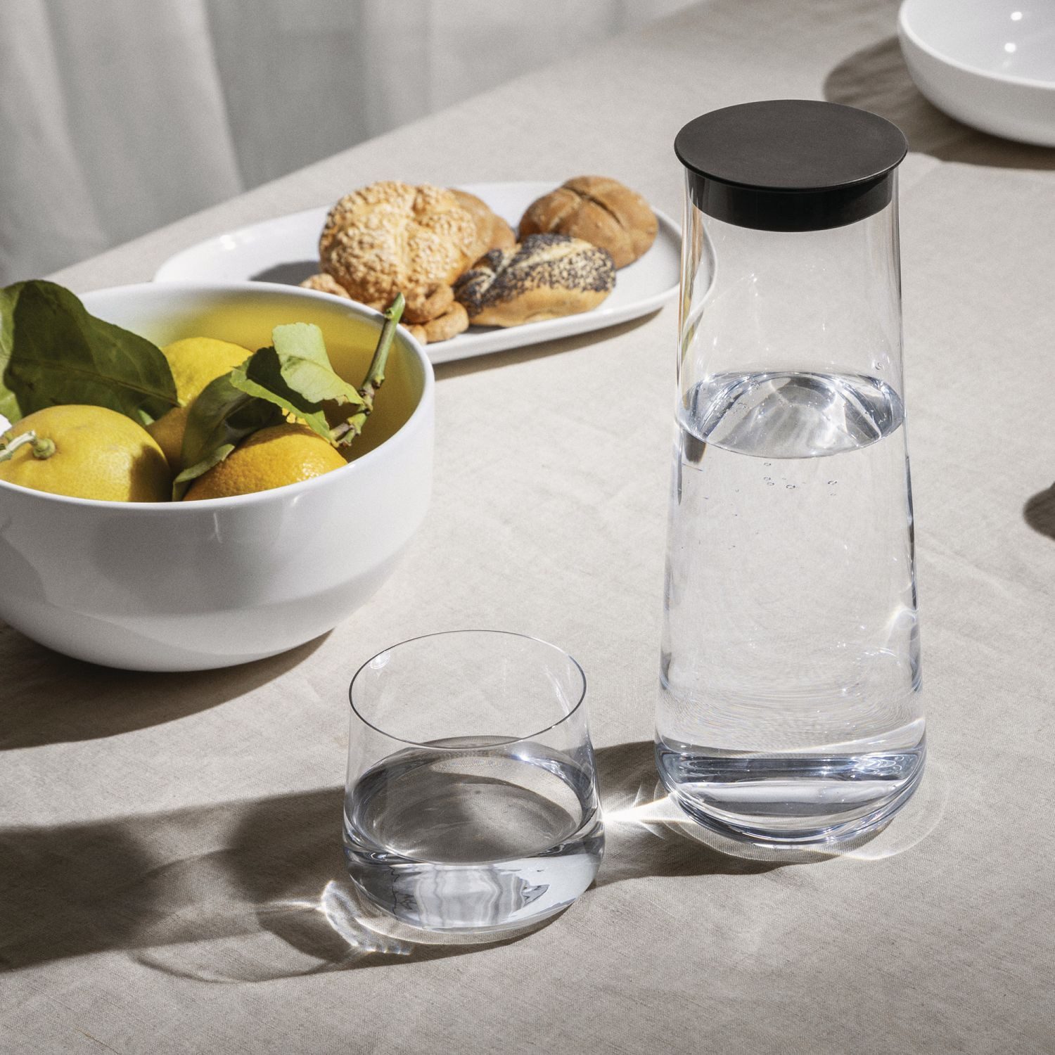 Alessi Glas Eugenia Wasserglas, 4-tlg., Kristallglas, 4er Set