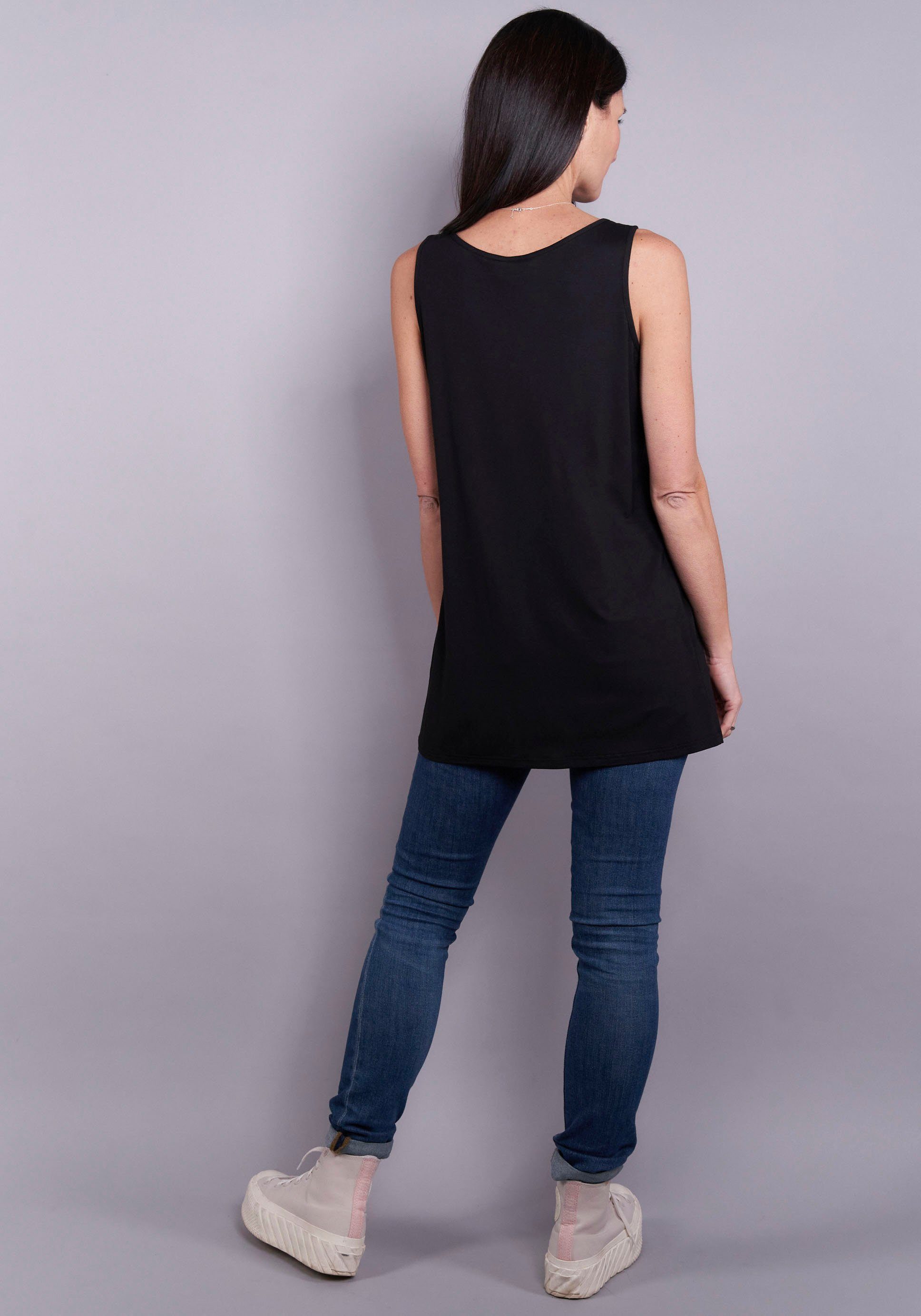 Seidel Moden Longtop mit Viskose und Stretch - MADE IN GERMANY