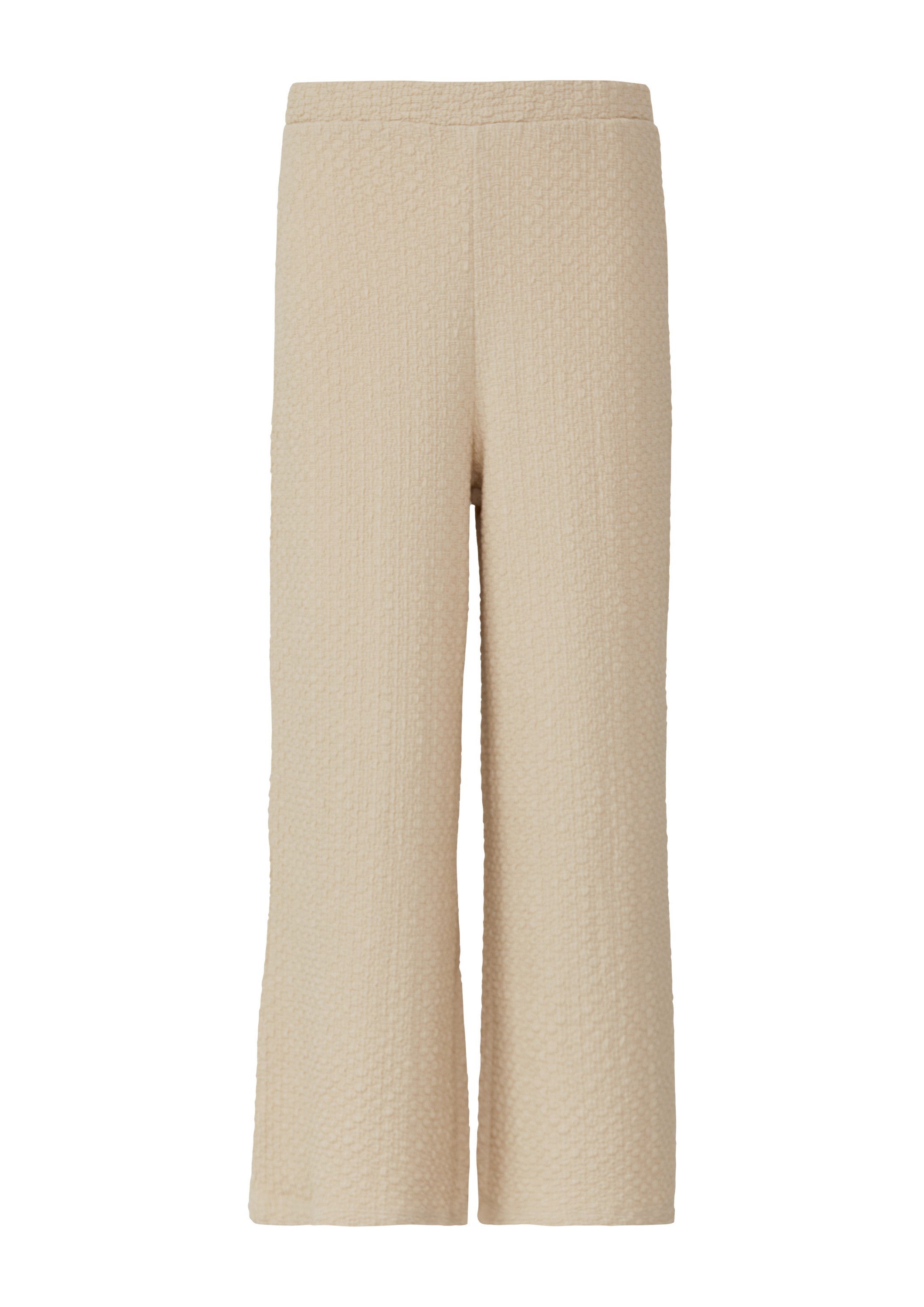 s.Oliver Culotte Hose Strukturierte Culotte günstig online kaufen