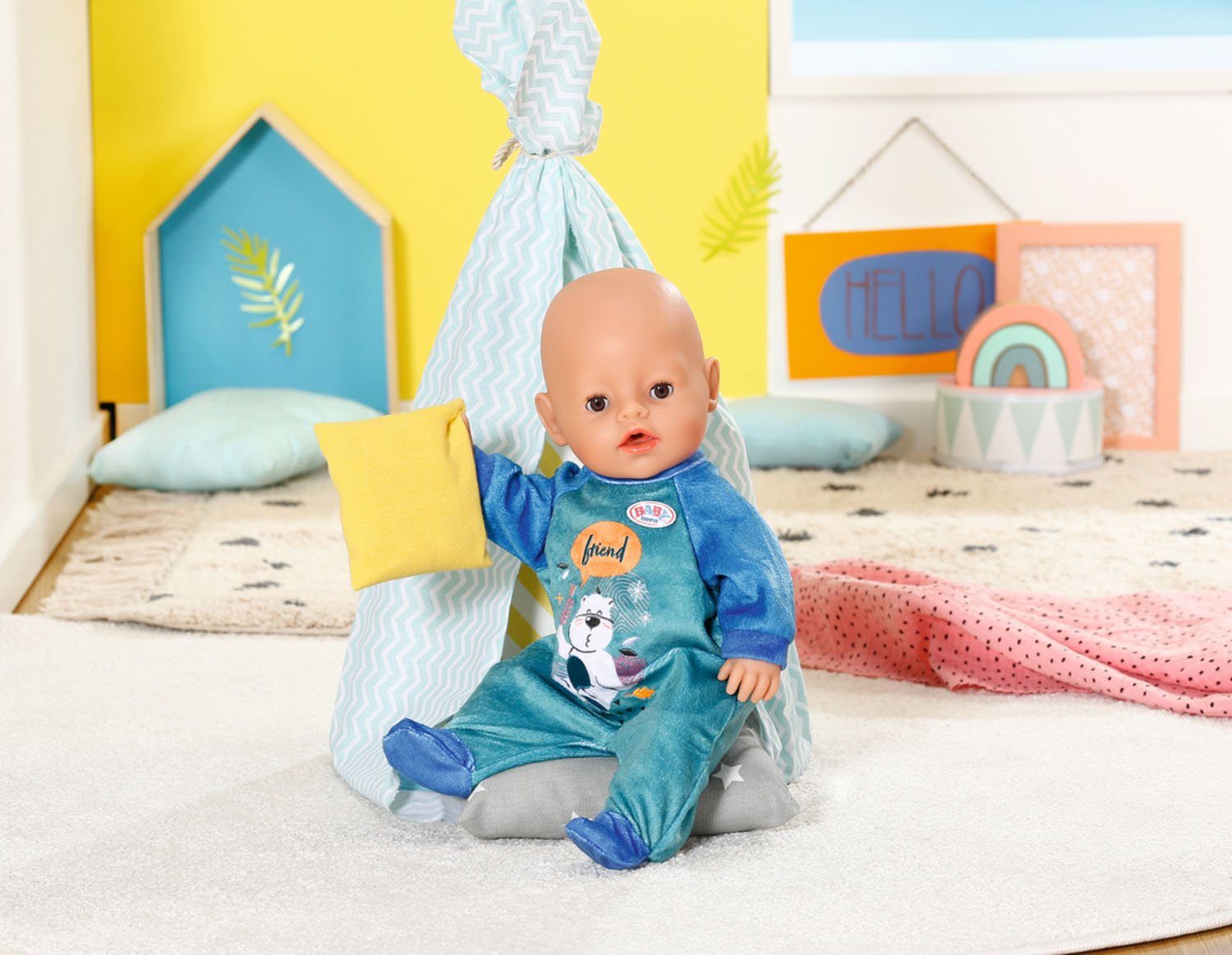 Baby Born Puppenkleidung Strampler Blau, 43 günstig online kaufen