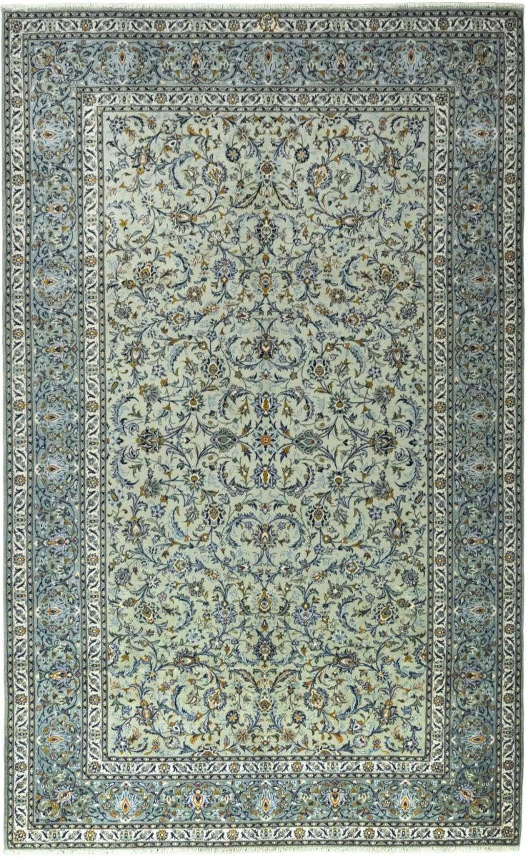 Orientteppich Keshan 248x398 Handgeknüpfter Orientteppich / Perserteppich, Nain Trading, rechteckig, Höhe: 12 mm