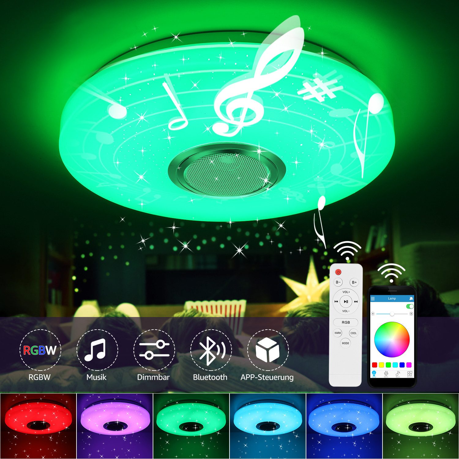 oyajia LED Deckenleuchte Super Hell Deckenlampe günstig online kaufen