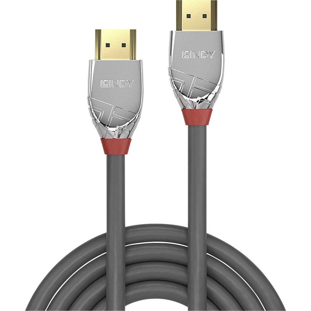 Lindy 0.5m High Speed HDMI Kabel, Cromo Line 37870 HDMI-Kabel, 4K UHD