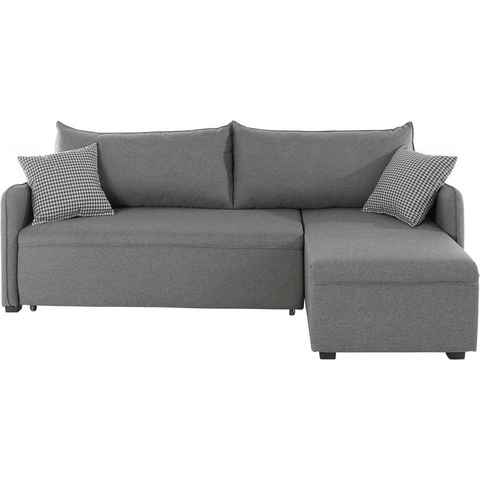 Guido Maria Kretschmer Home&Living Ecksofa L-Form, inklusive Bettfunktion, Bettkasten und Federkern