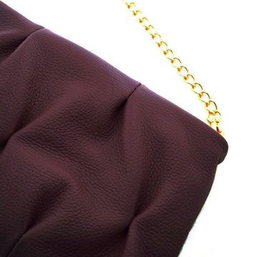 SAMARA OHANA Handtasche GIULIA, Echtleder mit trendiger Umhängekette