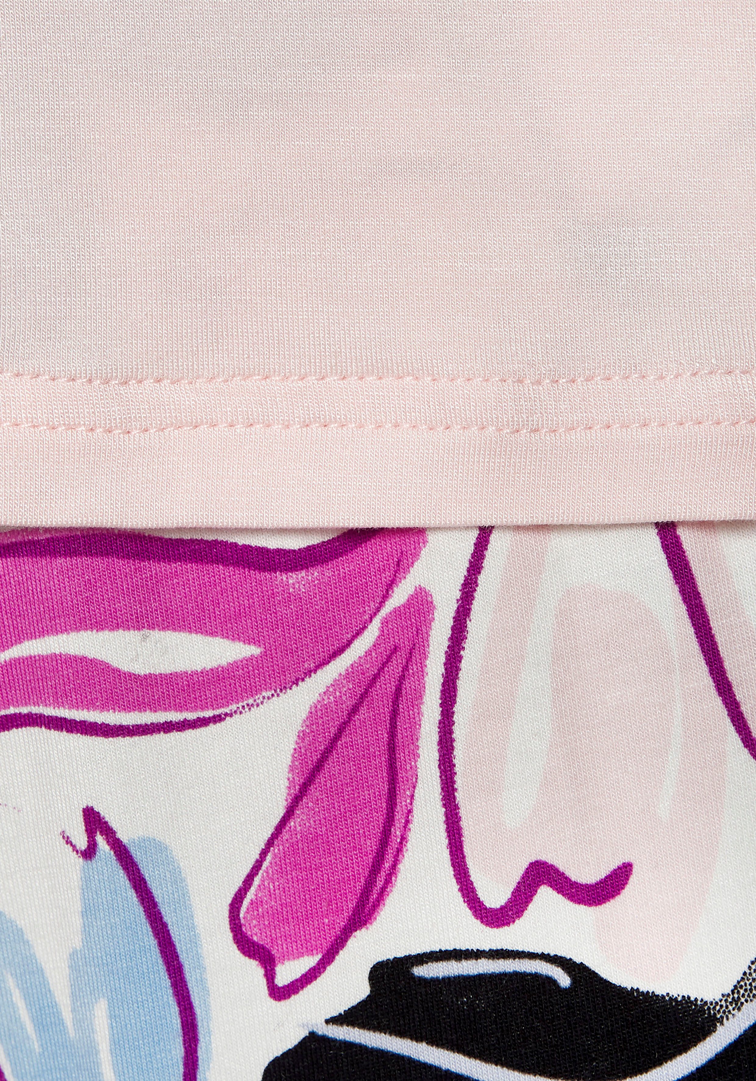 LASCANA Shorty (Set, 2 tlg) mit schönem Blumendruck