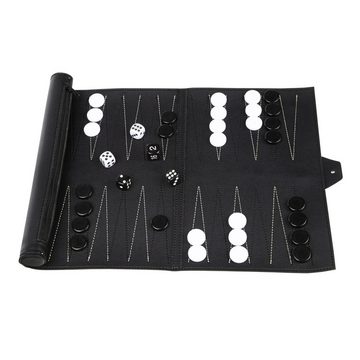 Gravidus Spiel, Reise-Backgammon Brettspiel m. Tasche