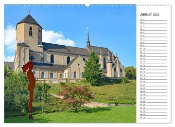 CALVENDO Wandkalender Unterwegs in Mönchengladbach (Premium, hochwertiger DIN A2 Wandkalender 2023, Kunstdruck in Hochglanz)
